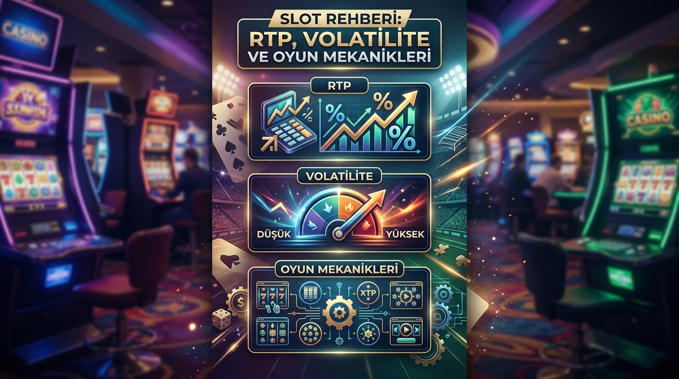 Slot Rehberi: RTP, Volatilite ve Oyun Mekanikleri Üzerine Kapsamlı Bir İnceleme