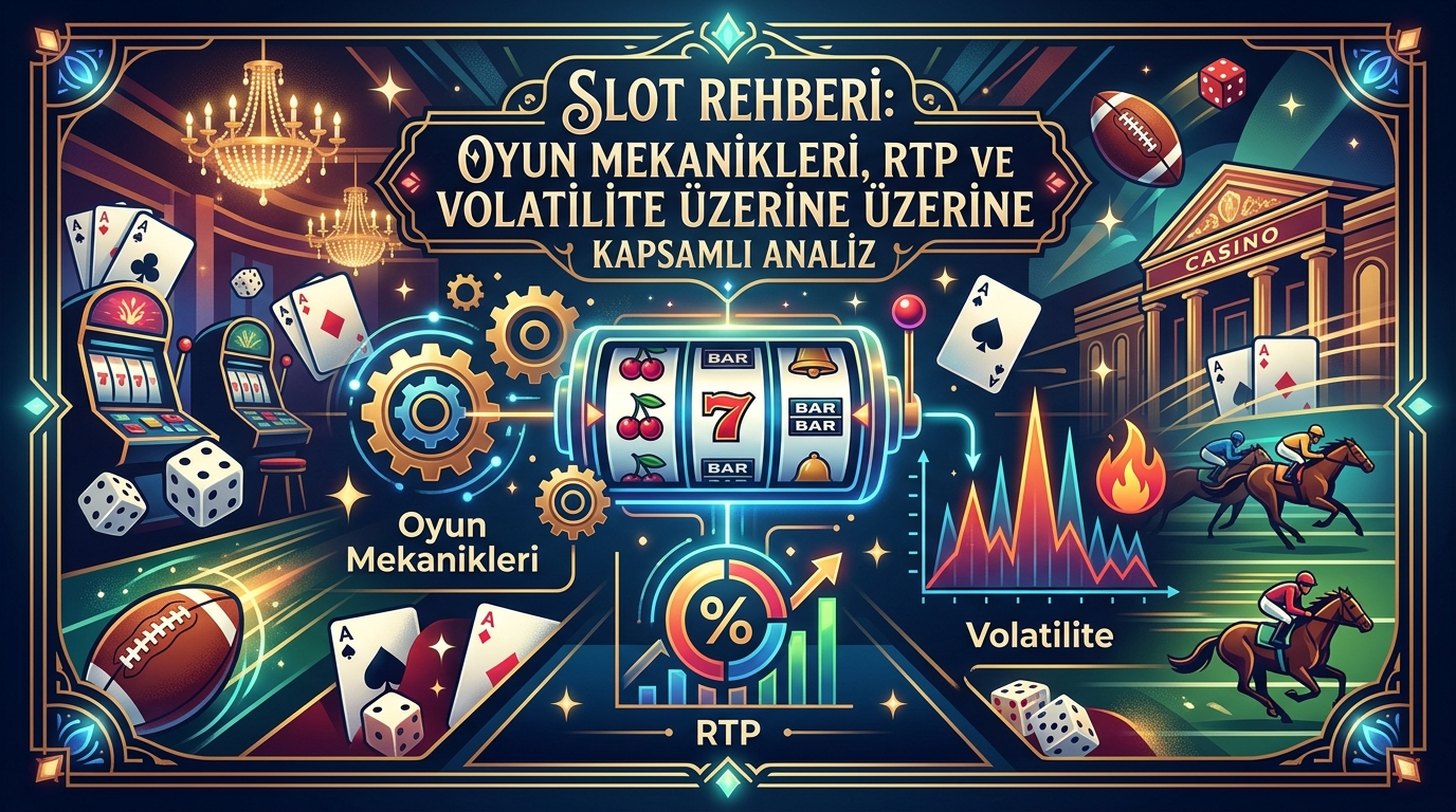 Slot Rehberi: Oyun Mekanikleri, RTP ve Volatilite Üzerine Kapsamlı Analiz
