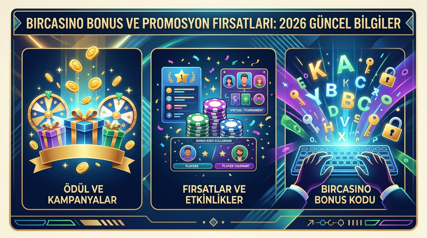 BirCasino Bonus ve Promosyon Fırsatları: 2026 Güncel Bilgiler