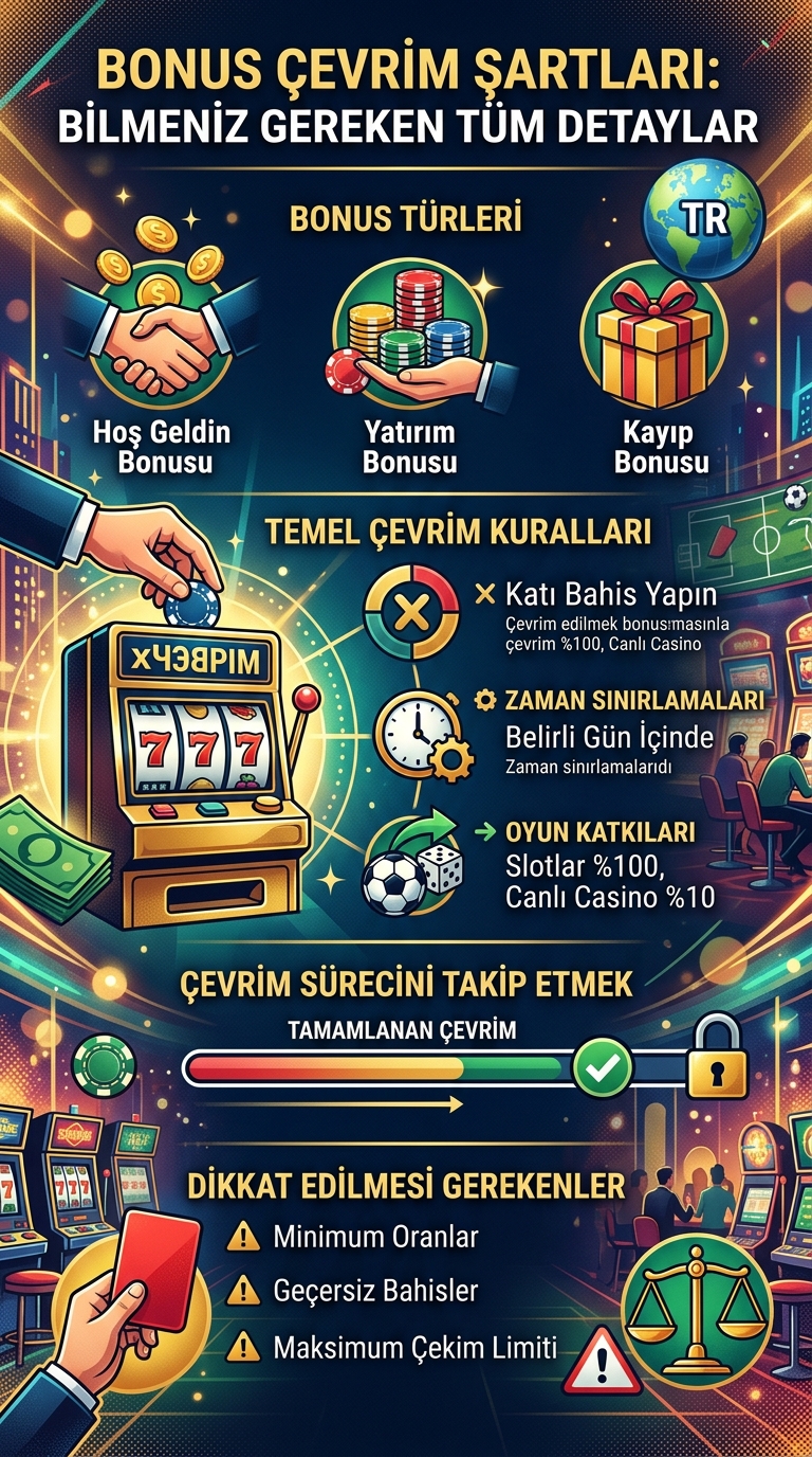 Bonus Çevrim Şartları: Bilmeniz Gereken Tüm Detaylar