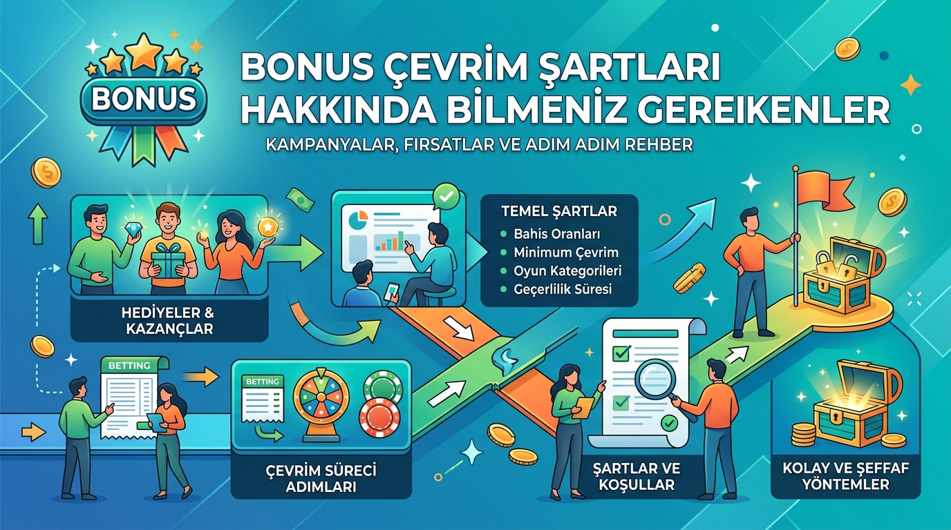 Bonus Çevrim Şartları Hakkında Bilmeniz Gerekenler