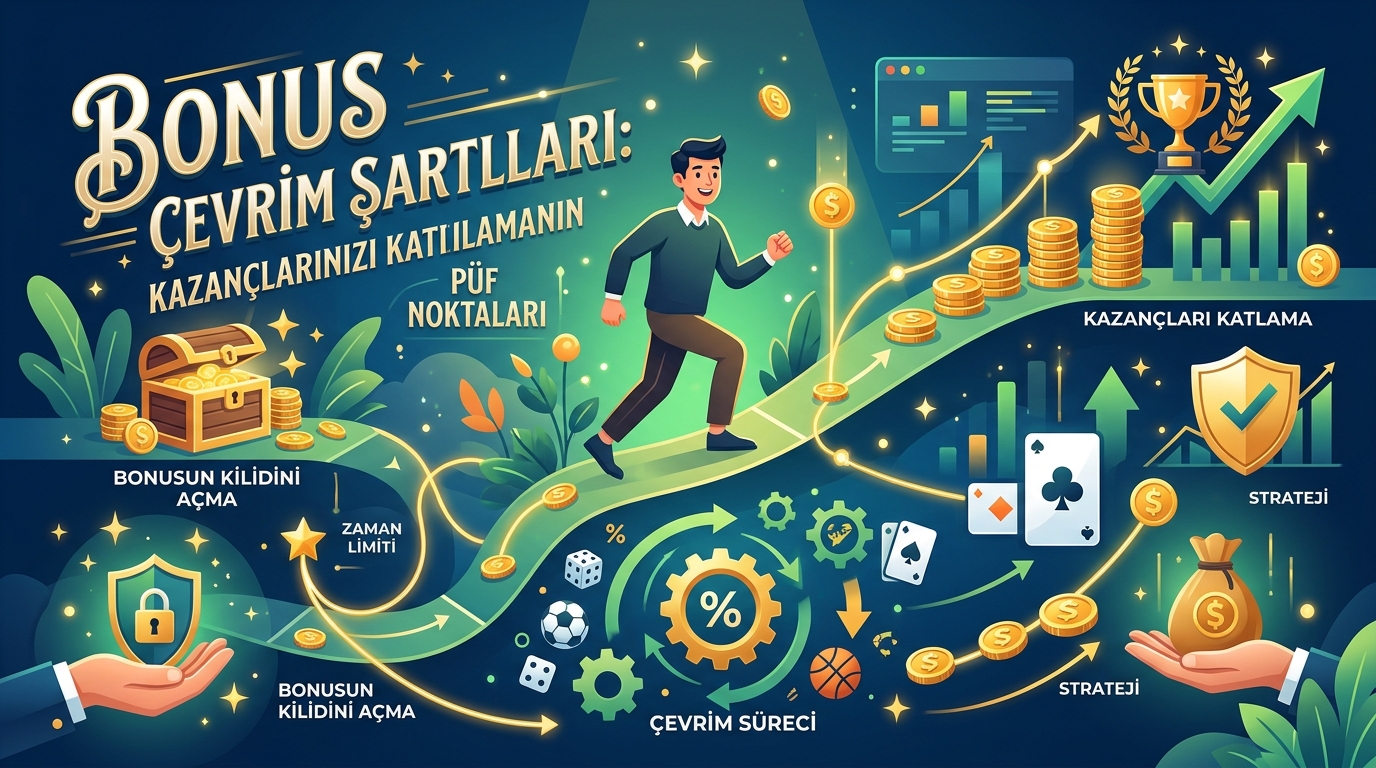 Bonus Çevrim Şartları: Kazançlarınızı Katlamanın Püf Noktaları