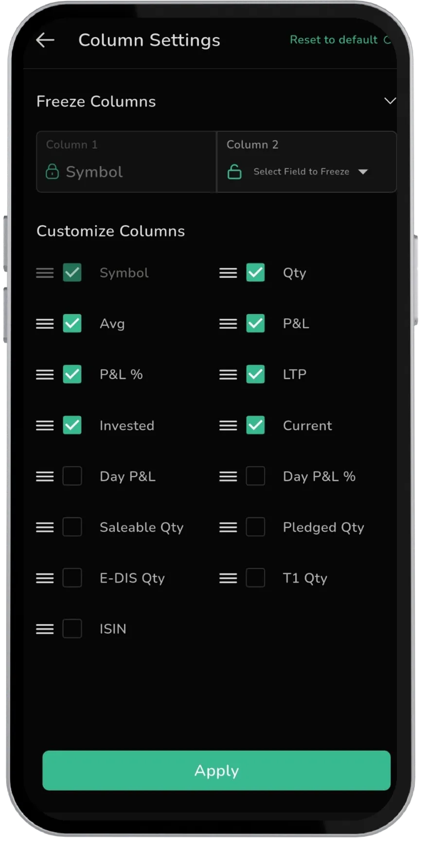 A Smarter “My Holdings” Section on the CubePlus Mobile App