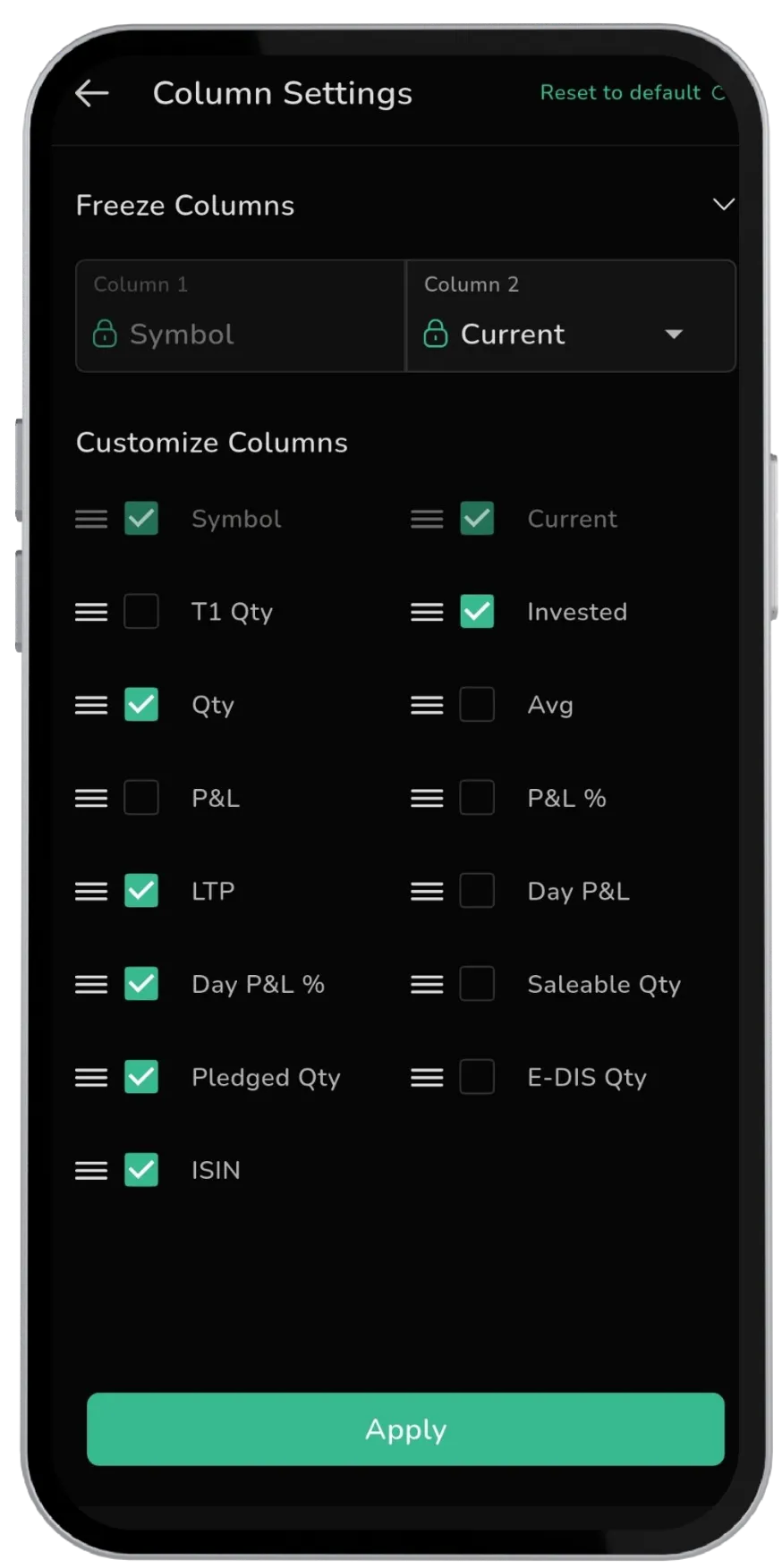 A Smarter “My Holdings” Section on the CubePlus Mobile App