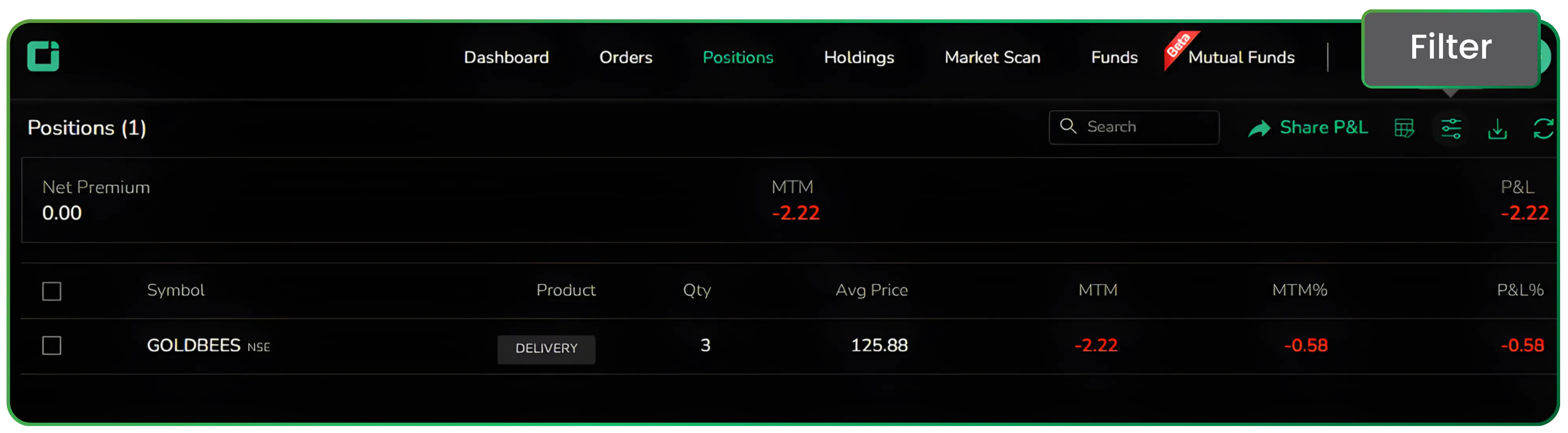 Customizing Columns in CubePlus for Clearer Position and Order Tracking