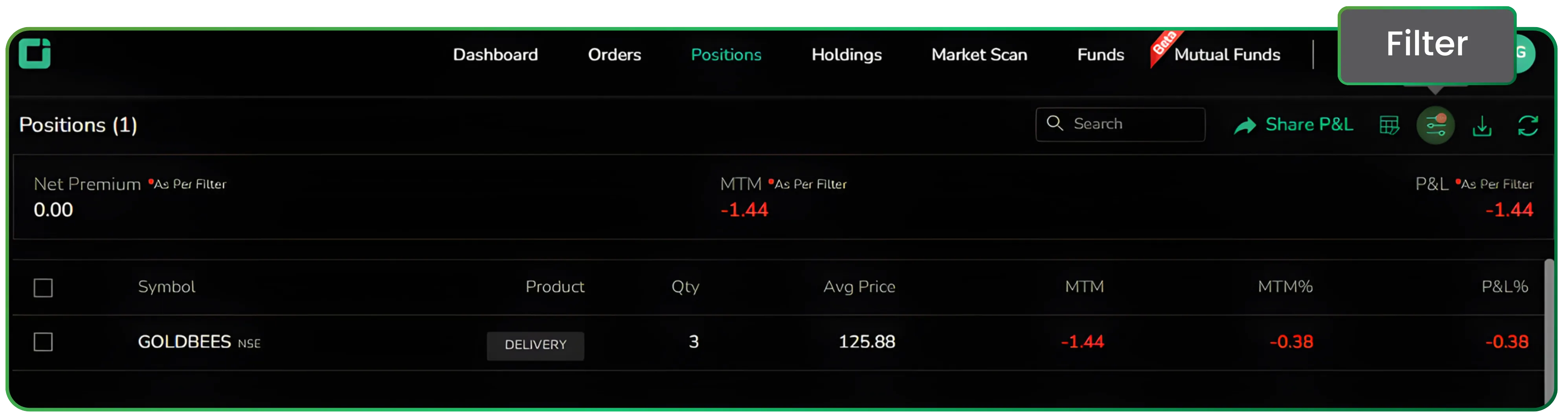 Customizing Columns in CubePlus for Clearer Position and Order Tracking
