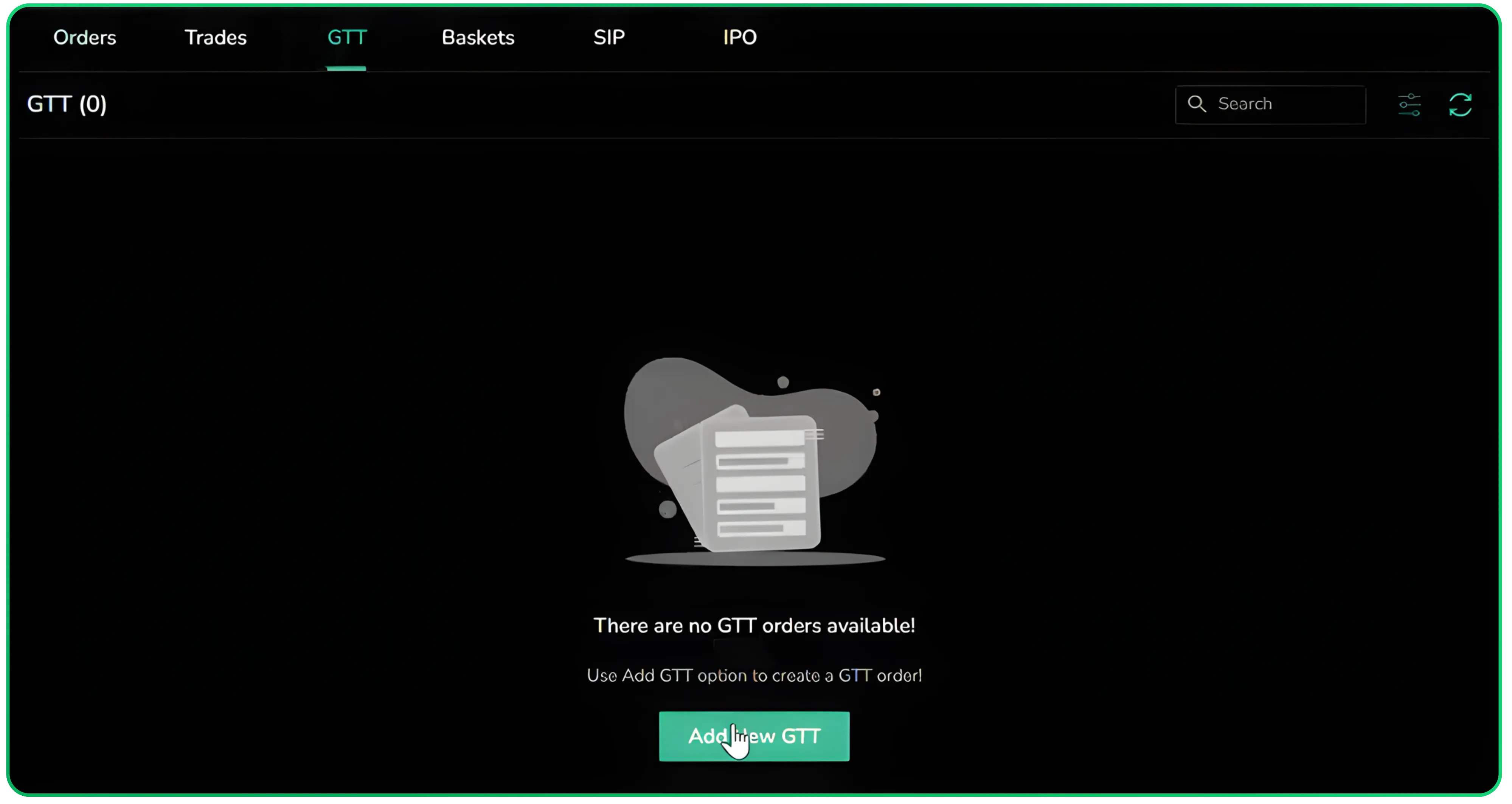 How to Place GTT Orders on Cubeplus
