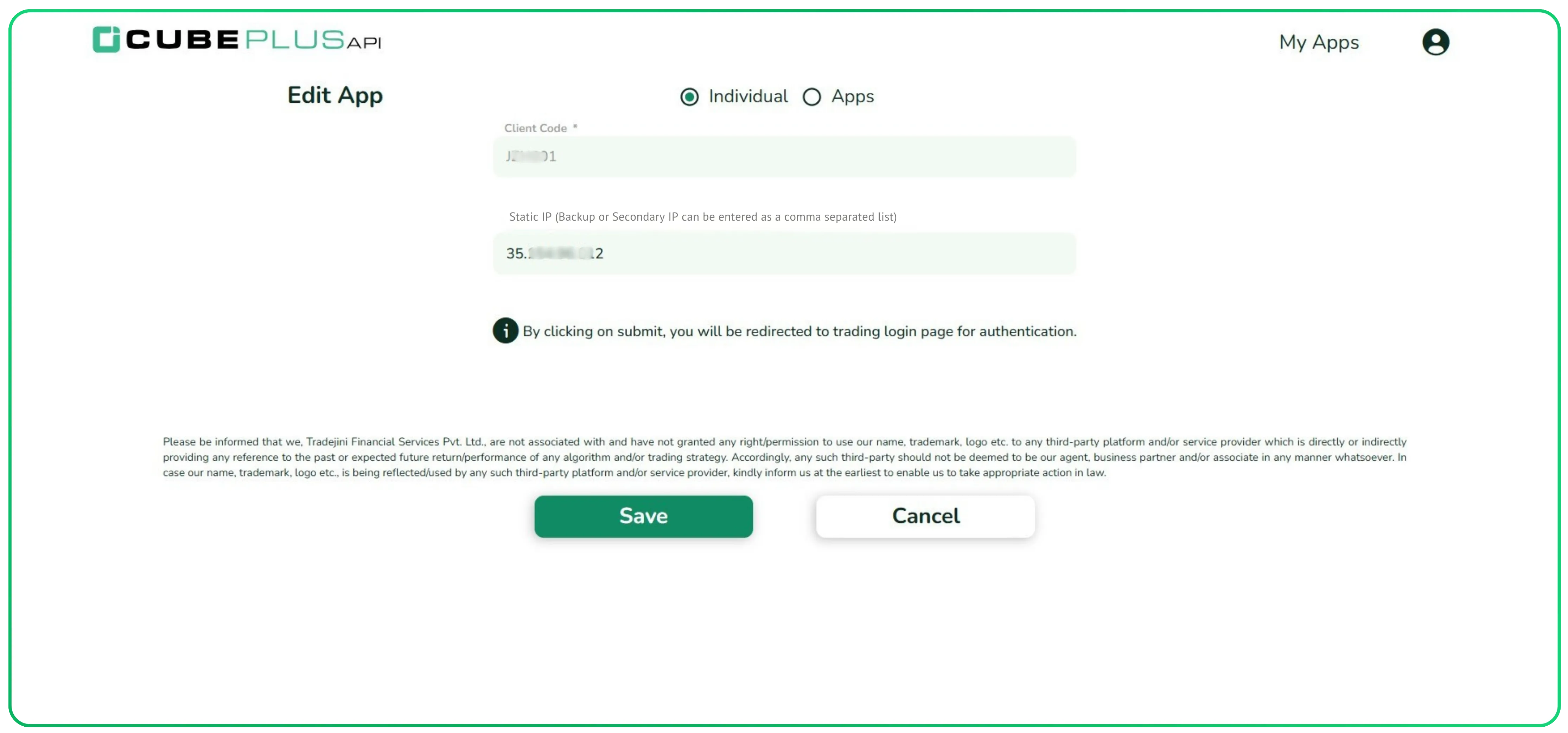 How to Register Your Static IP on the Tradejini Developer Portal