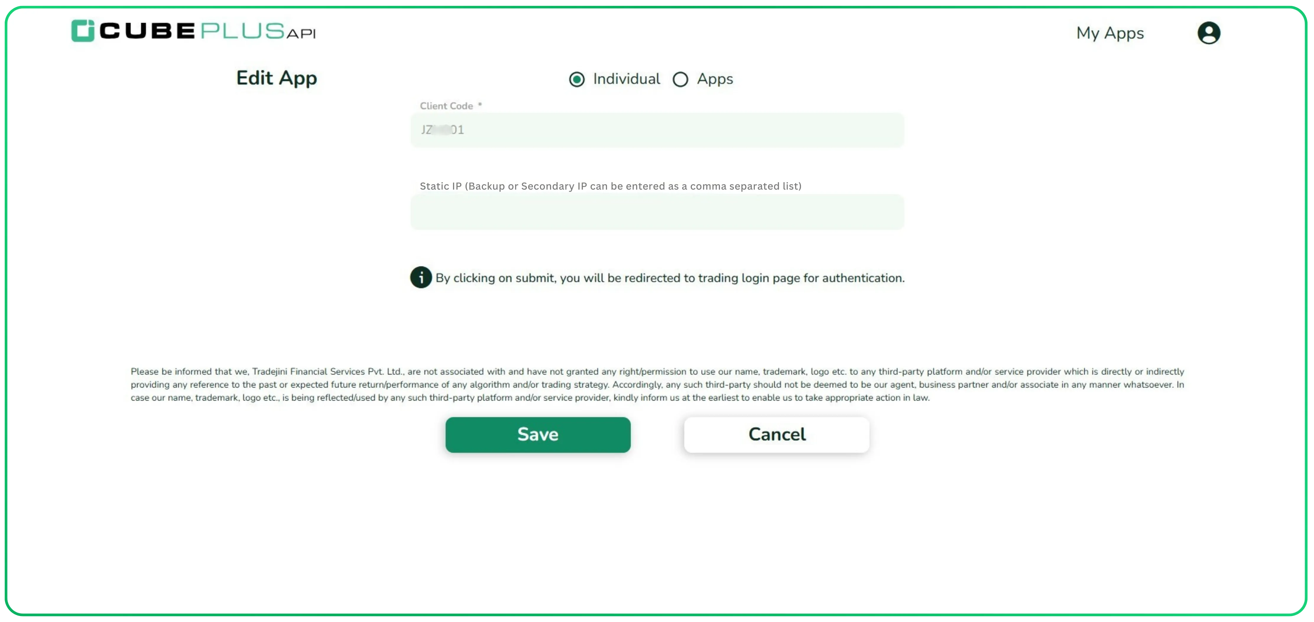 How to Register Your Static IP on the Tradejini Developer Portal