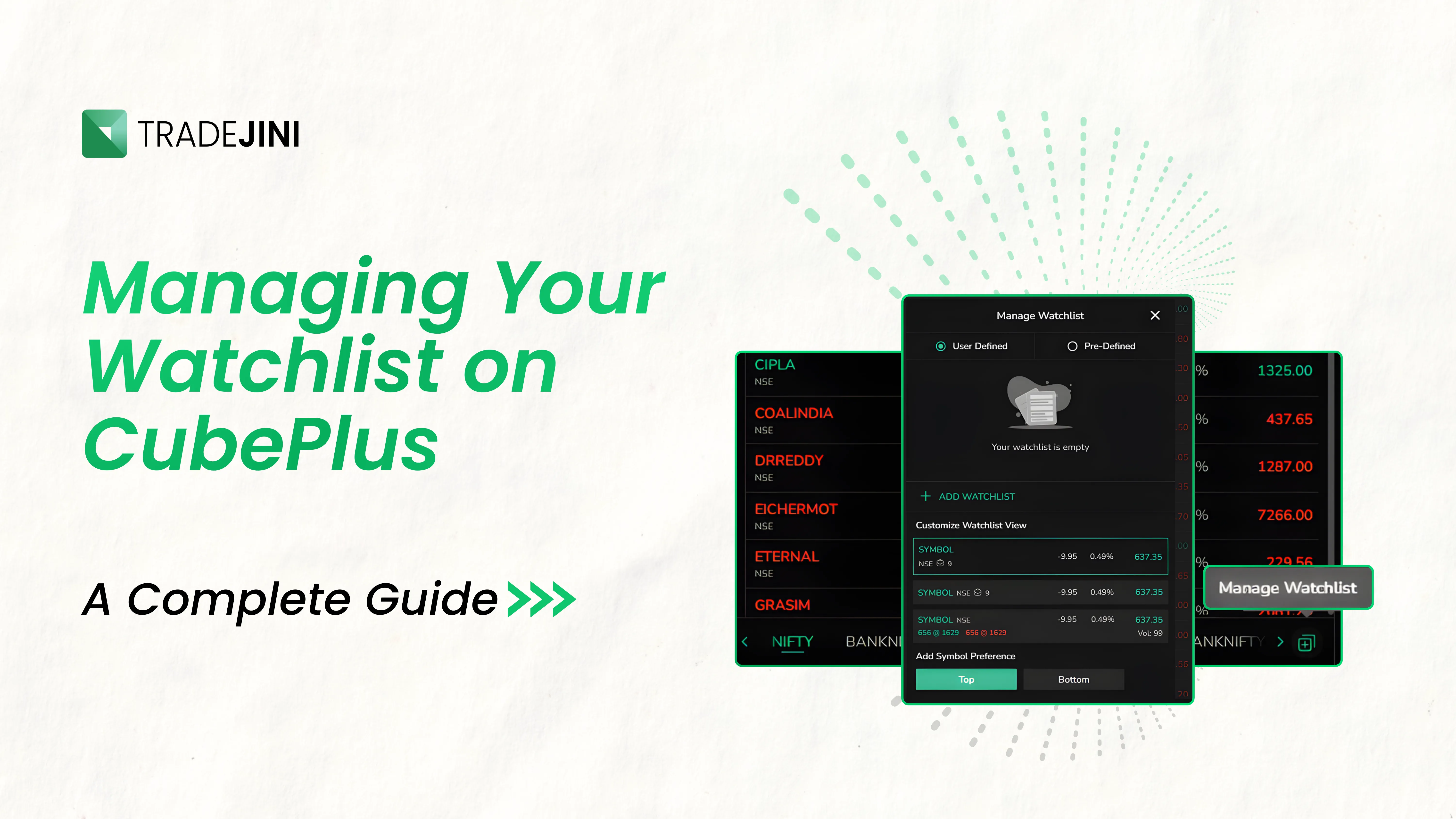 Managing Your Watchlist on CubePlus  A Complete Guide