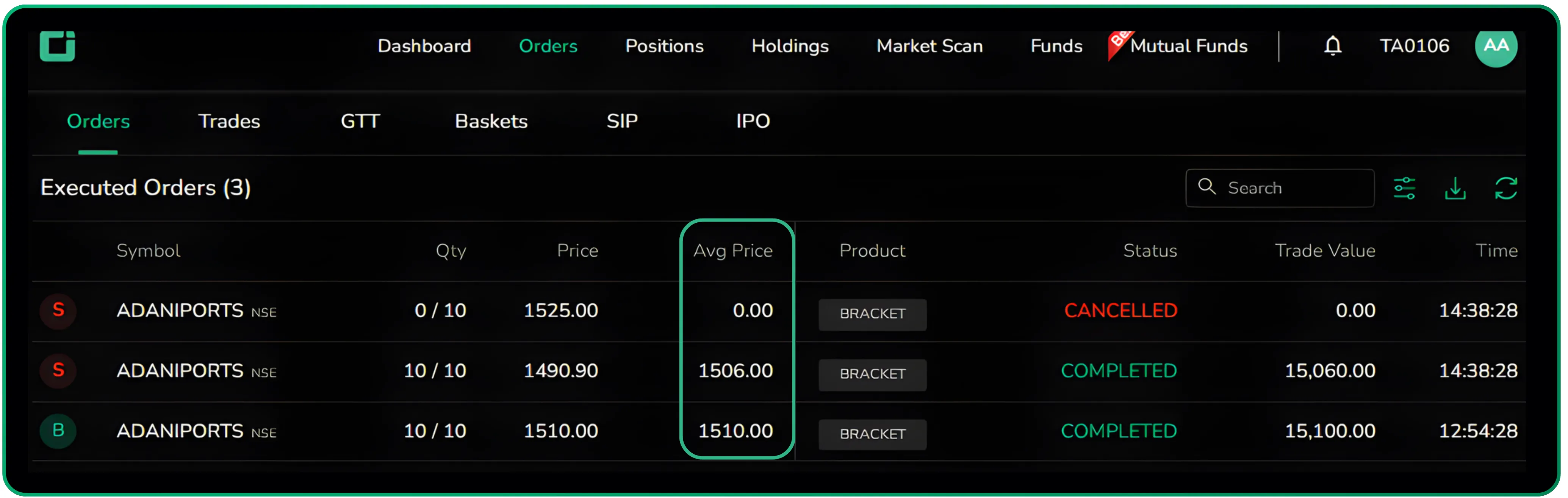 How to Use Bracket Orders on CubePlus – Slide