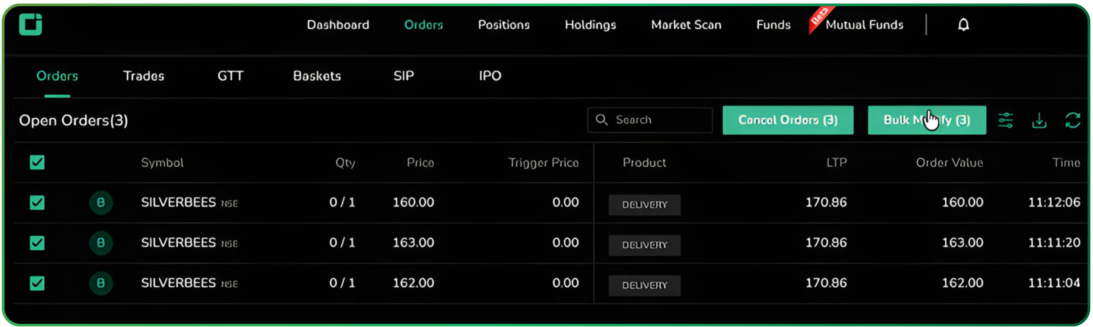 How to Use Bulk Modify on CubePlus – Slide