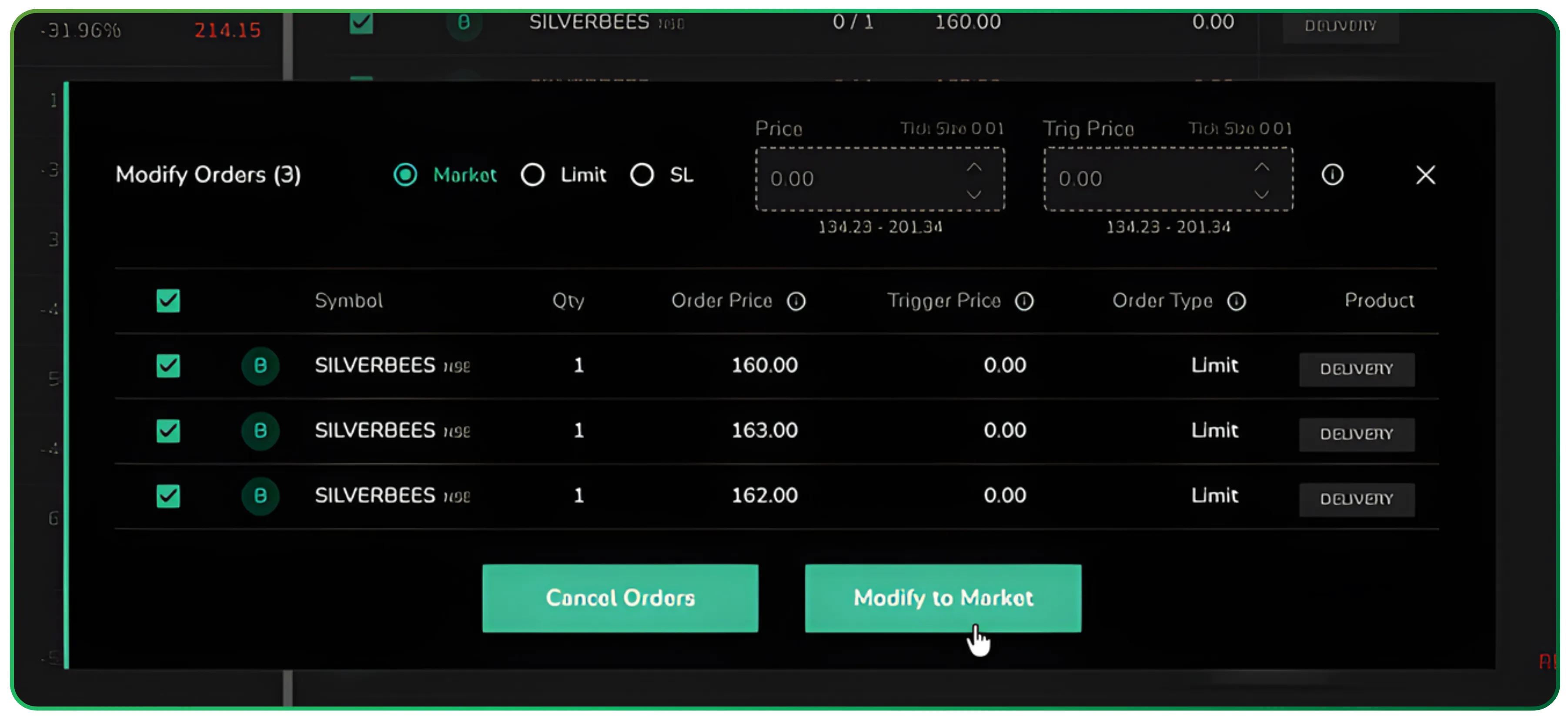 How to Use Bulk Modify on CubePlus – Slide
