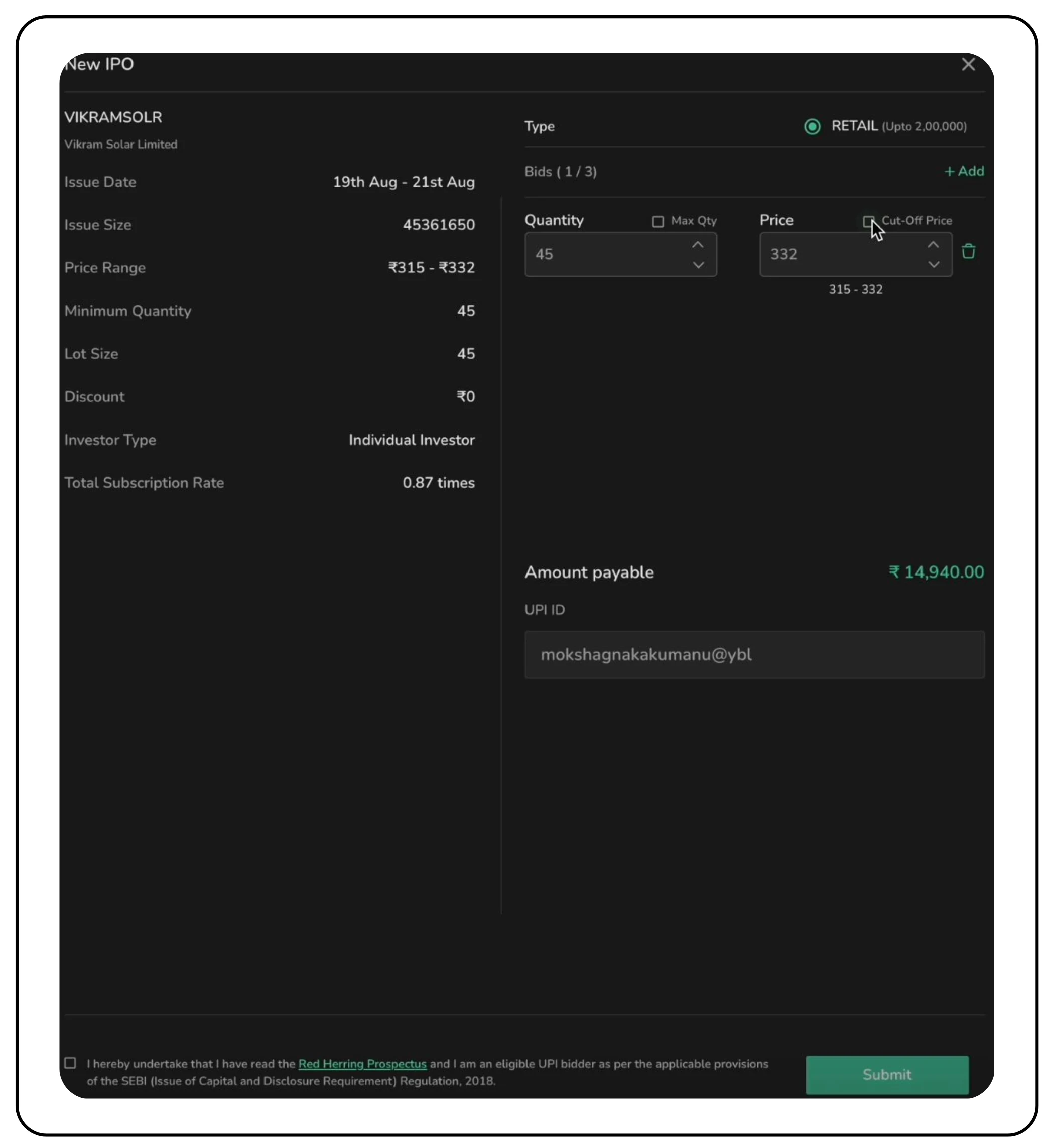 How to apply for an IPO on CubePlus website