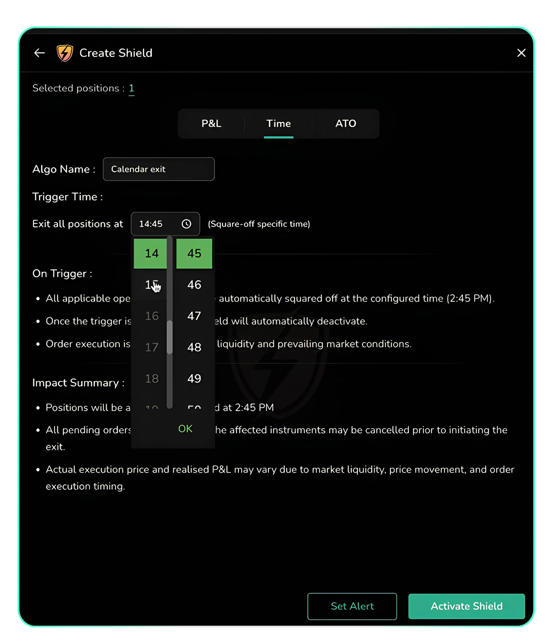 Placing Conditional Exits Using Shield on CubePlus (Part 2)