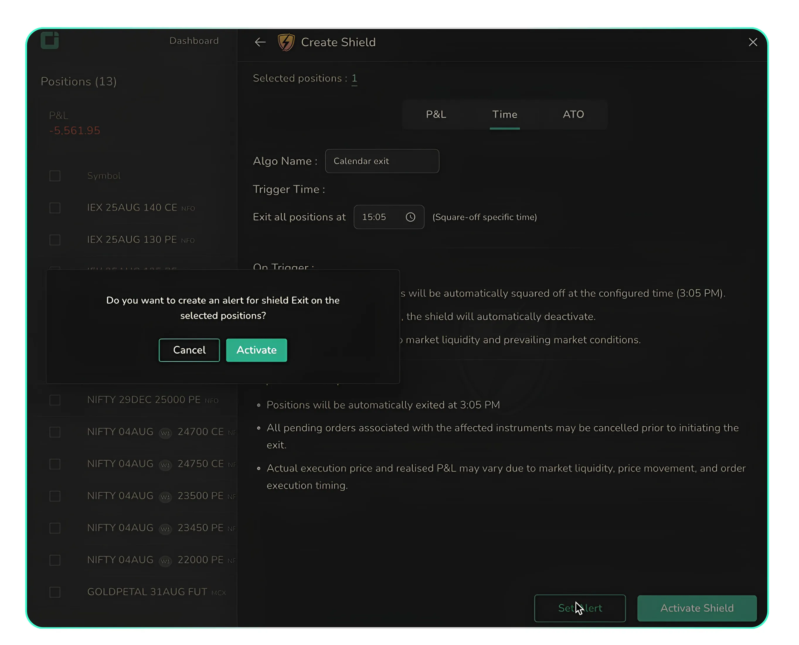 Placing Conditional Exits Using Shield on CubePlus (Part 2)