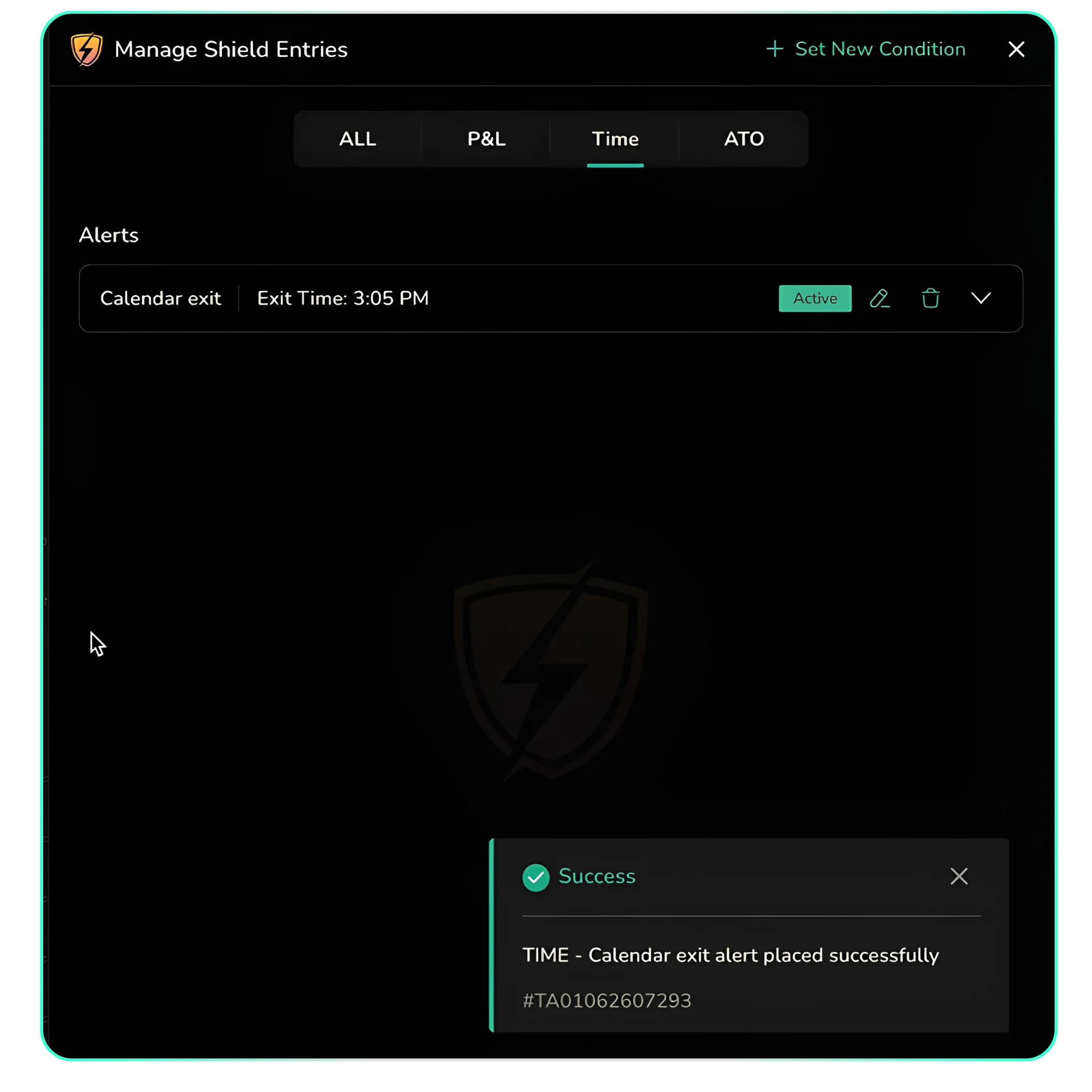 Placing Conditional Exits Using Shield on CubePlus (Part 2)
