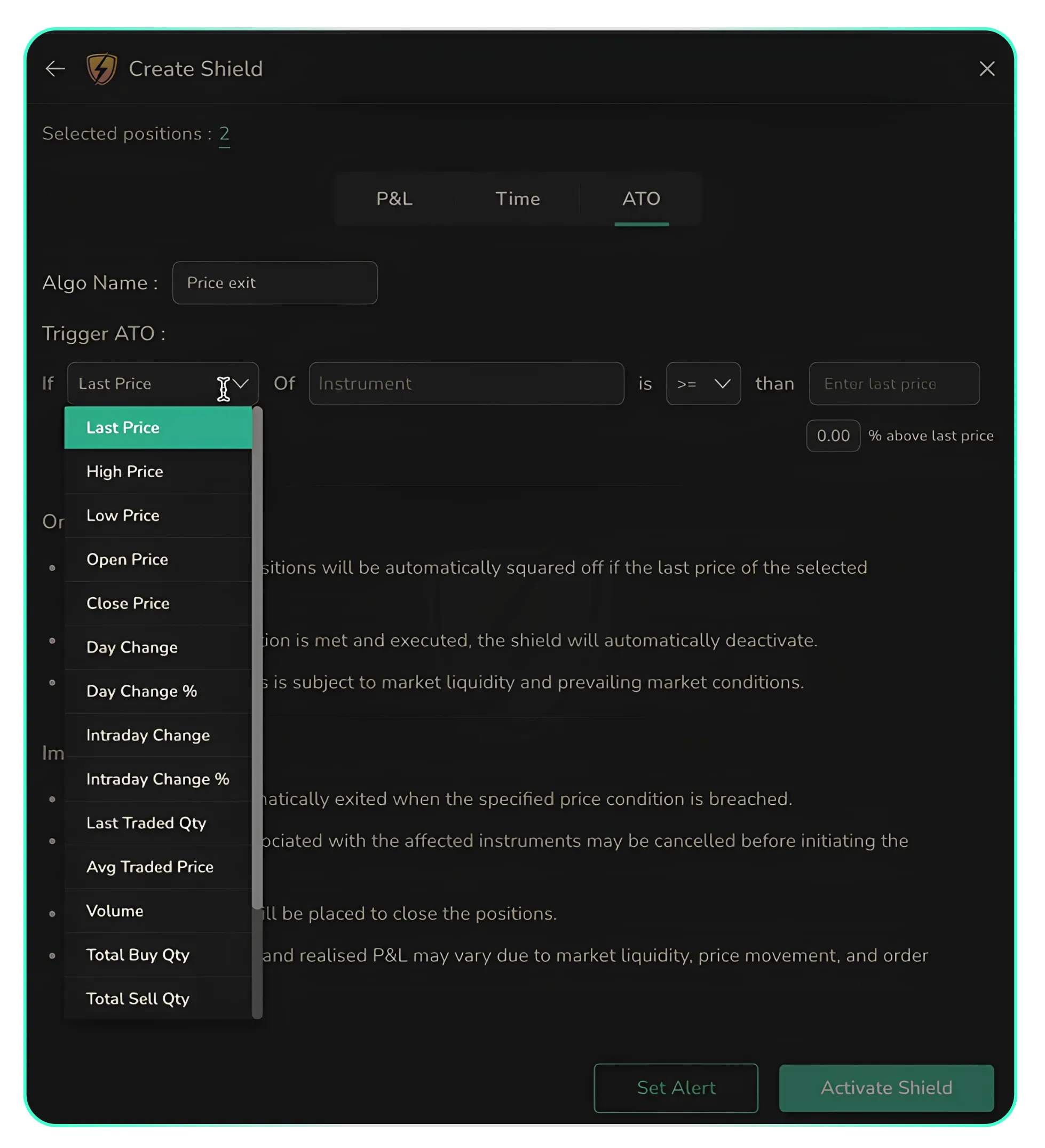 Placing Conditional Exits Using Shield on CubePlus (Part 2)