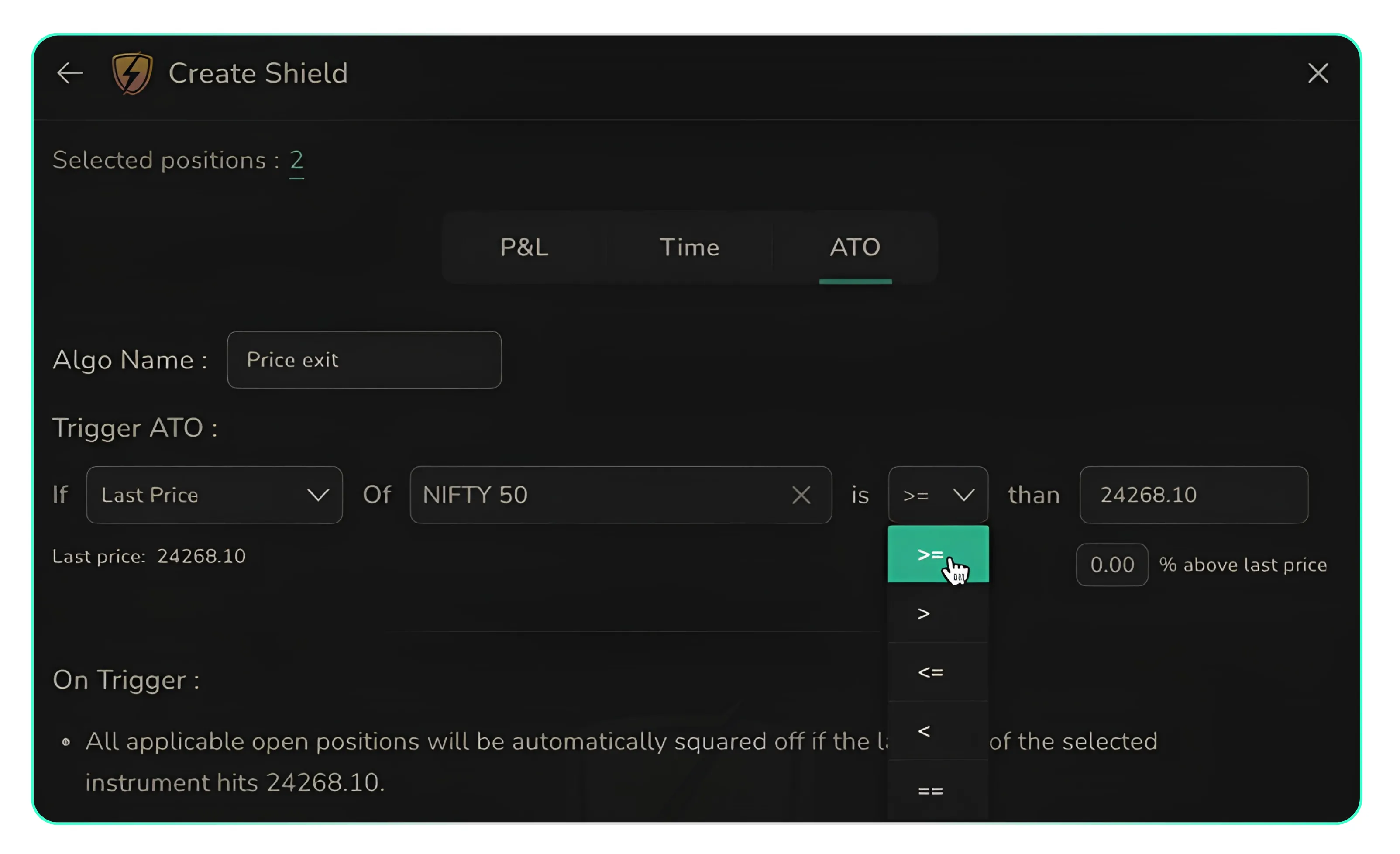 Placing Conditional Exits Using Shield on CubePlus (Part 2)