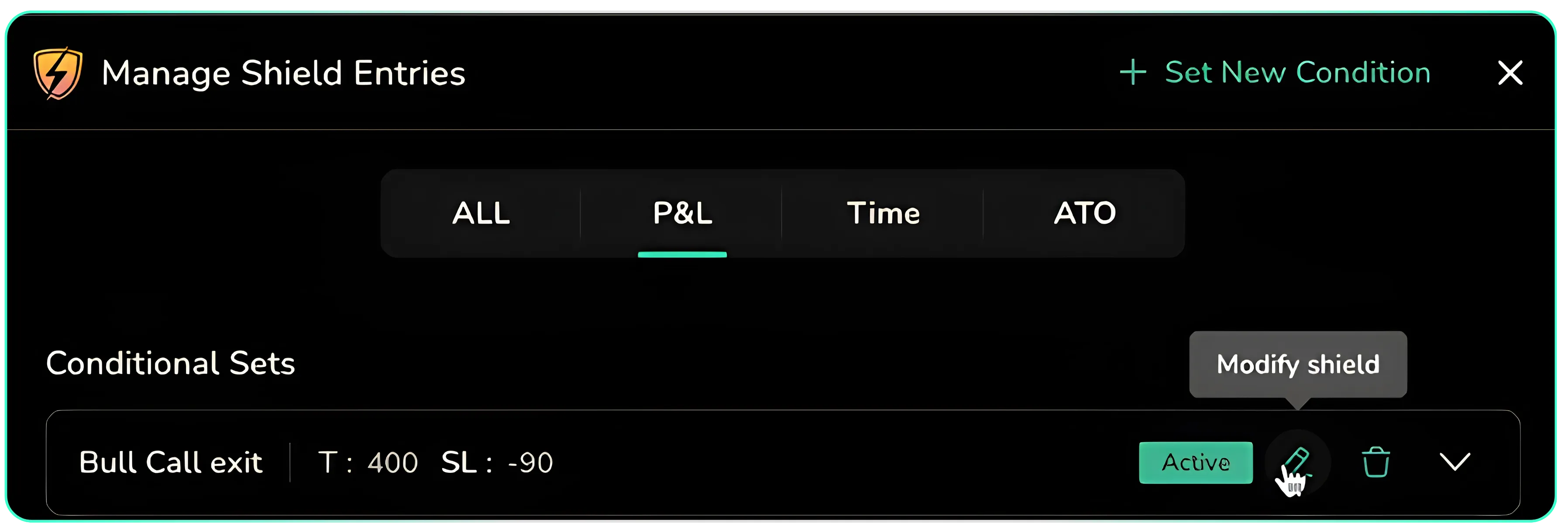 Placing Conditional Exits Using Shield on CubePlus (Part 3)