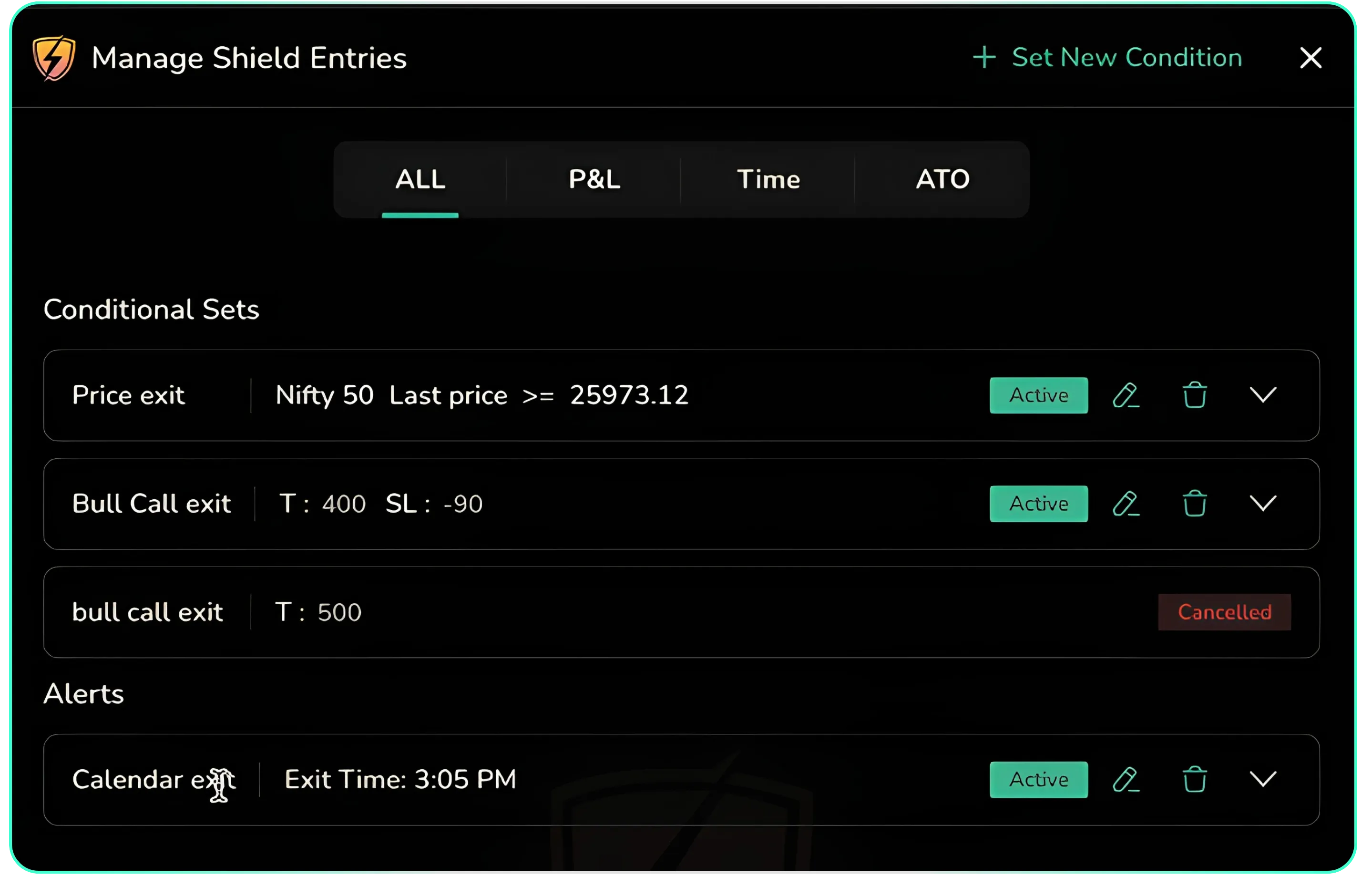 Placing Conditional Exits Using Shield on CubePlus (Part 3)