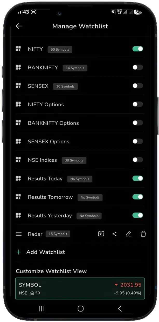 Share, Import and Build Smarter Watchlists on CubePlus Mobile
