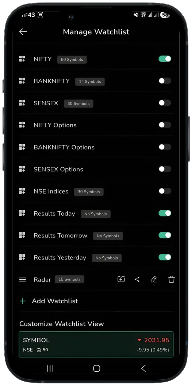 Share, Import and Build Smarter Watchlists on CubePlus Mobile