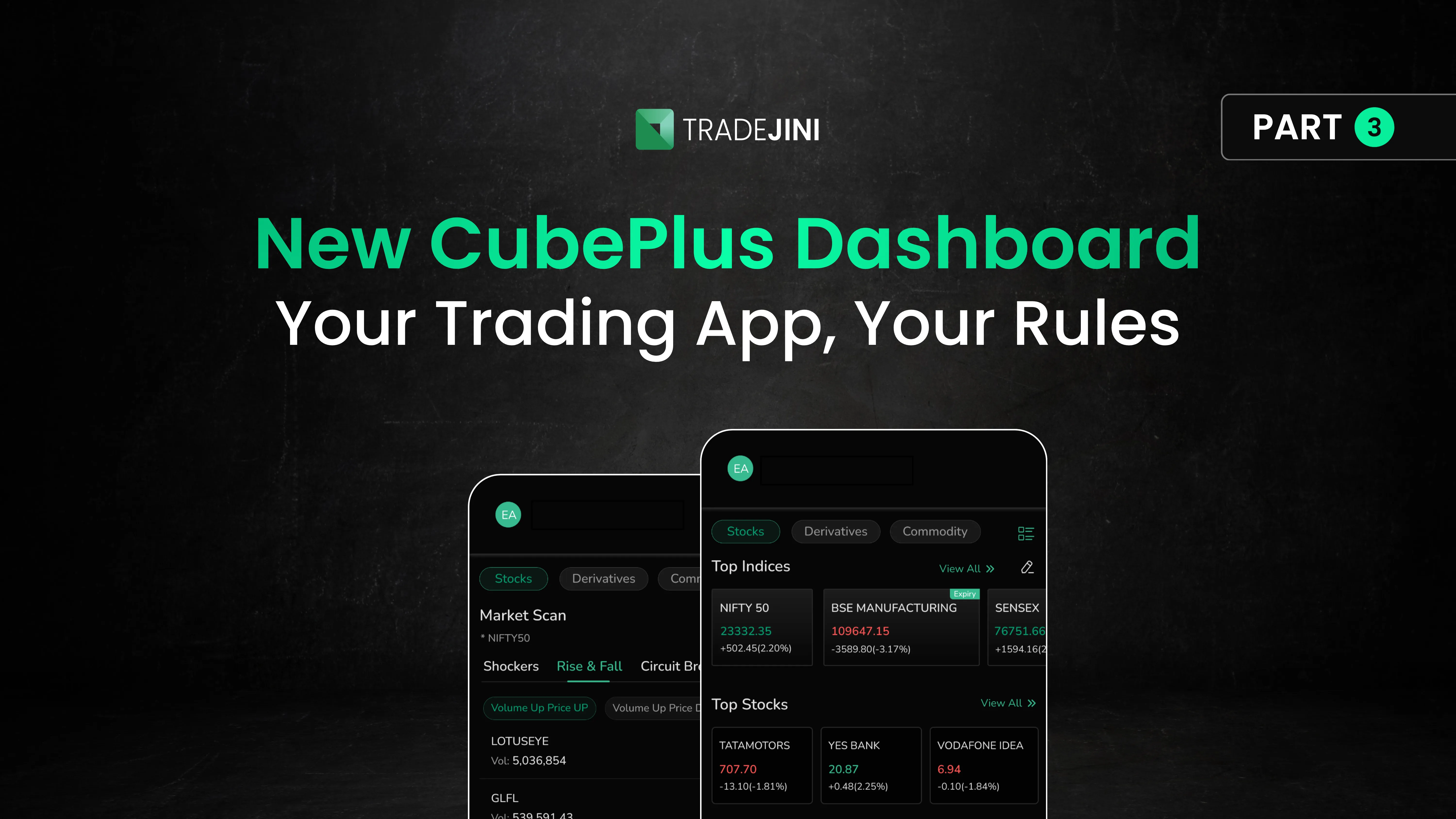 Your Trading App, Your Rules New CubePlus Dashboard Part 3