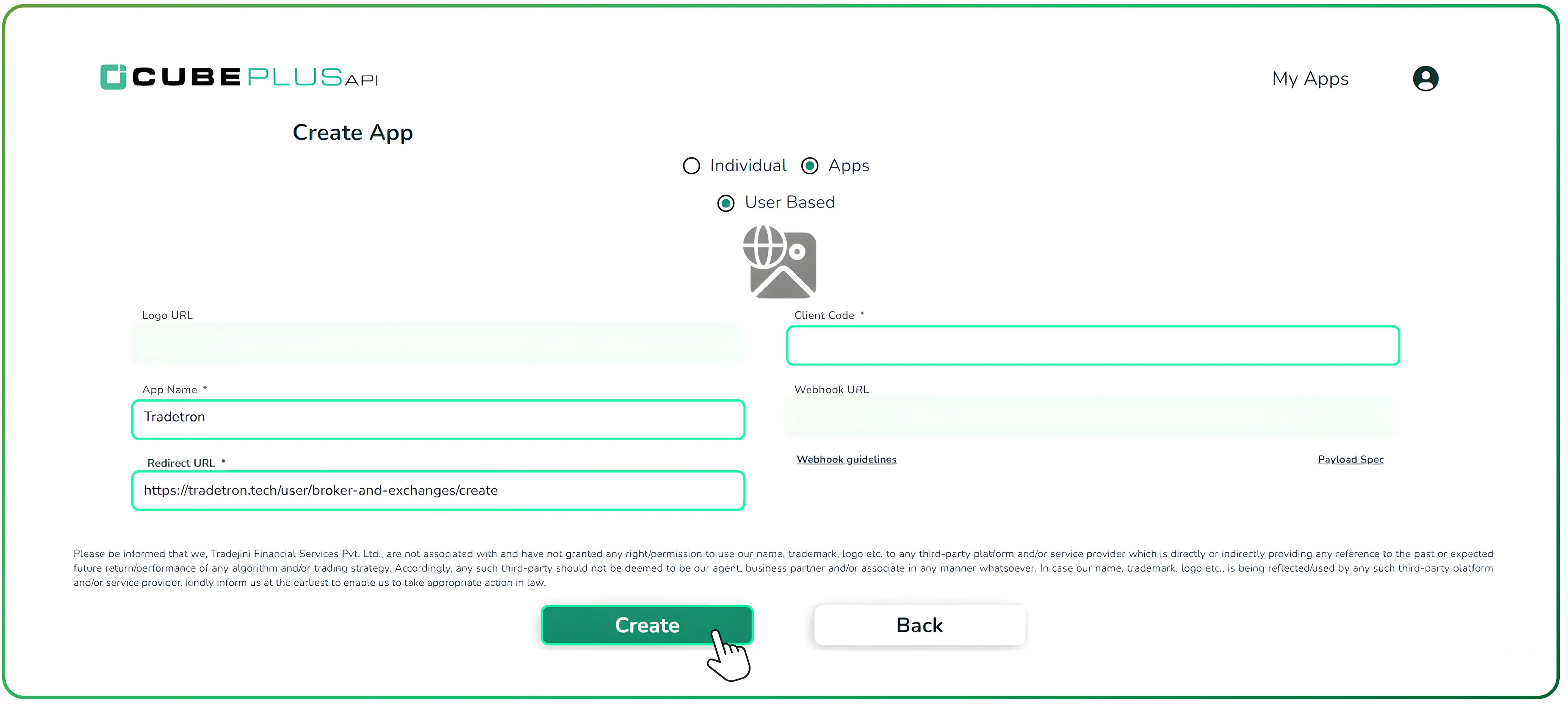 Tradejini API Setup Guide For Algo Platforms – Slide