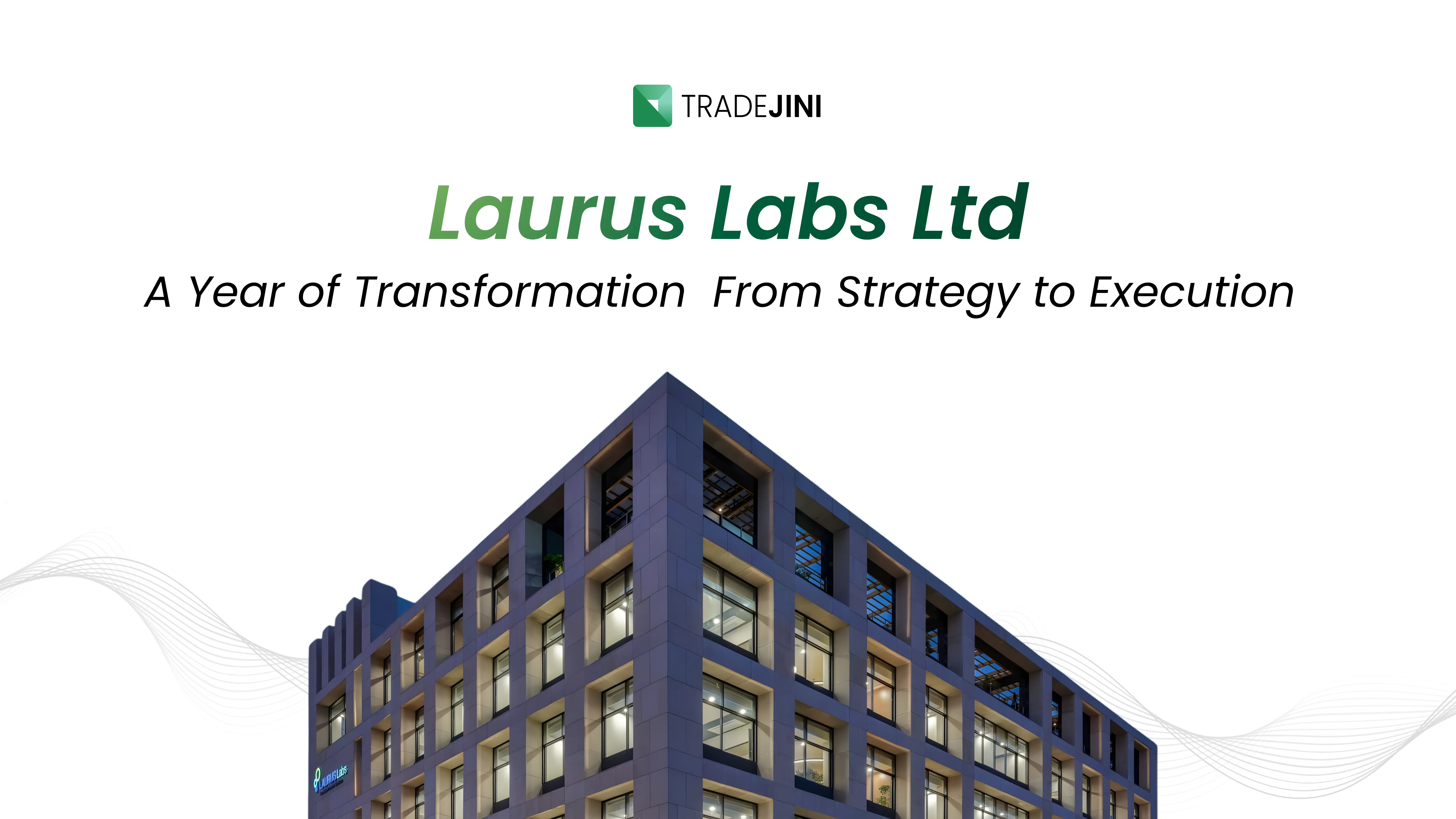 A Year of Transformation - From Strategy to Execution