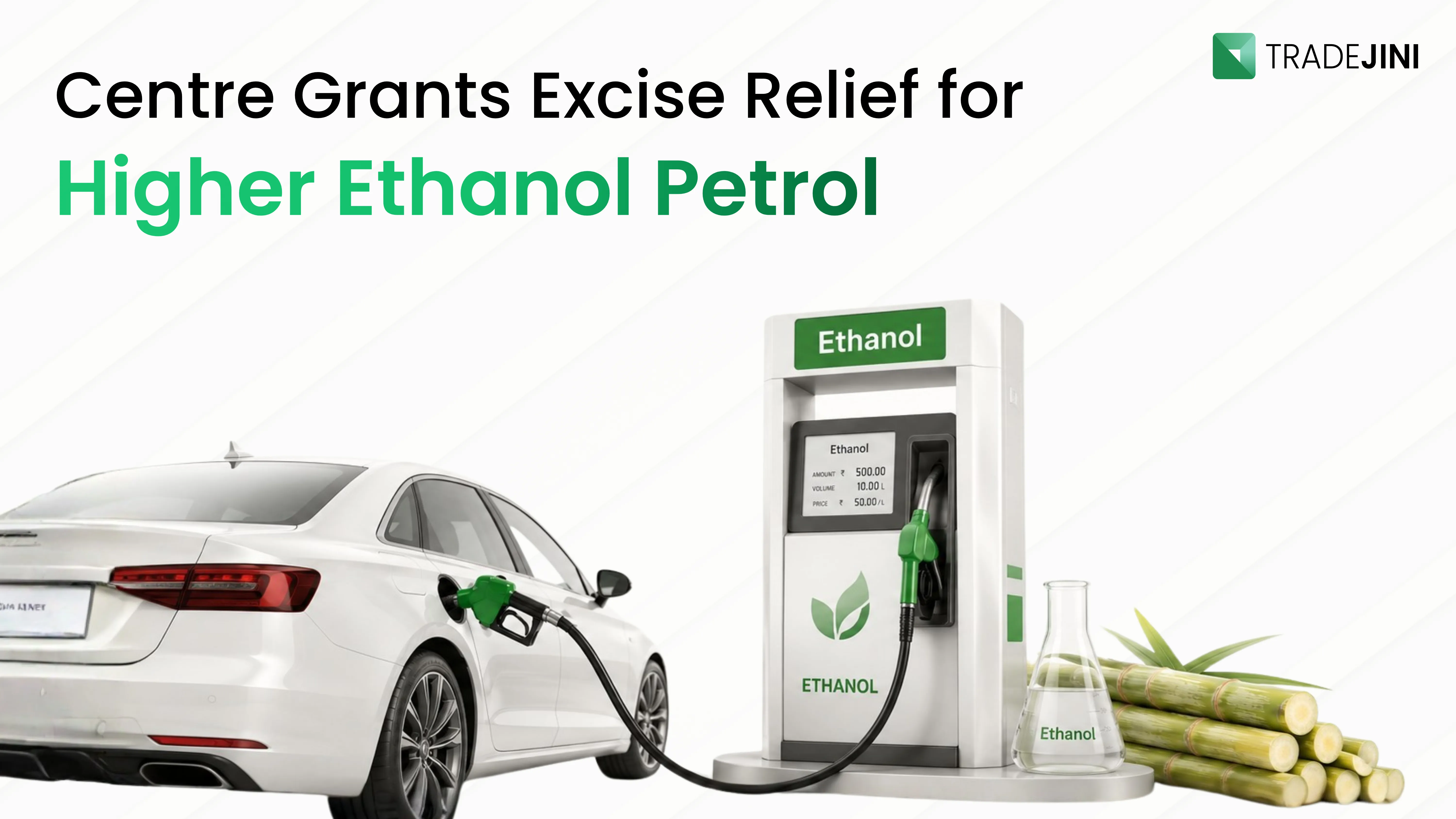 Centre Grants Excise Relief for Higher Ethanol Petrol