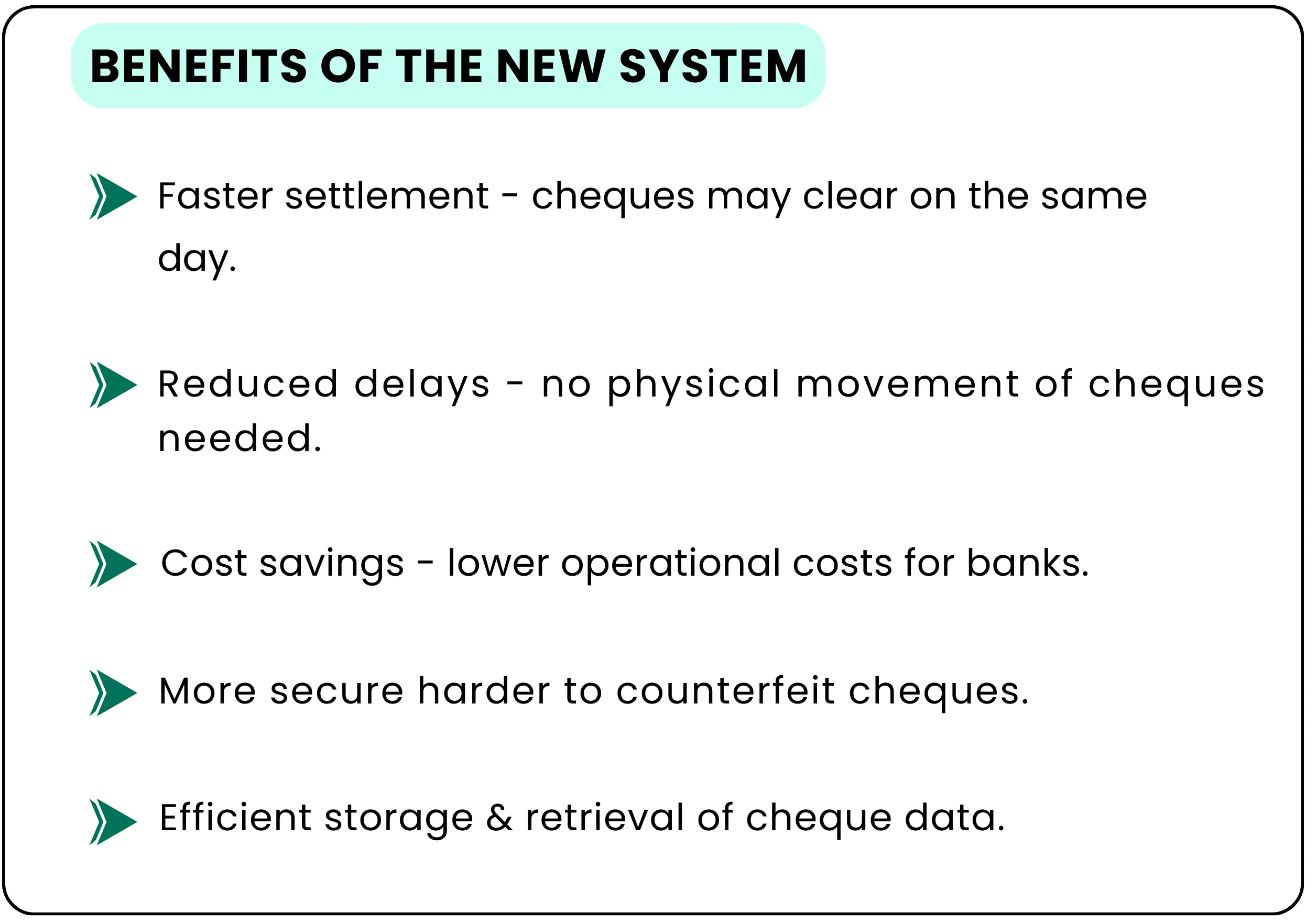 Cheque Clearing Will Change from October 4, 2025 – Image 467