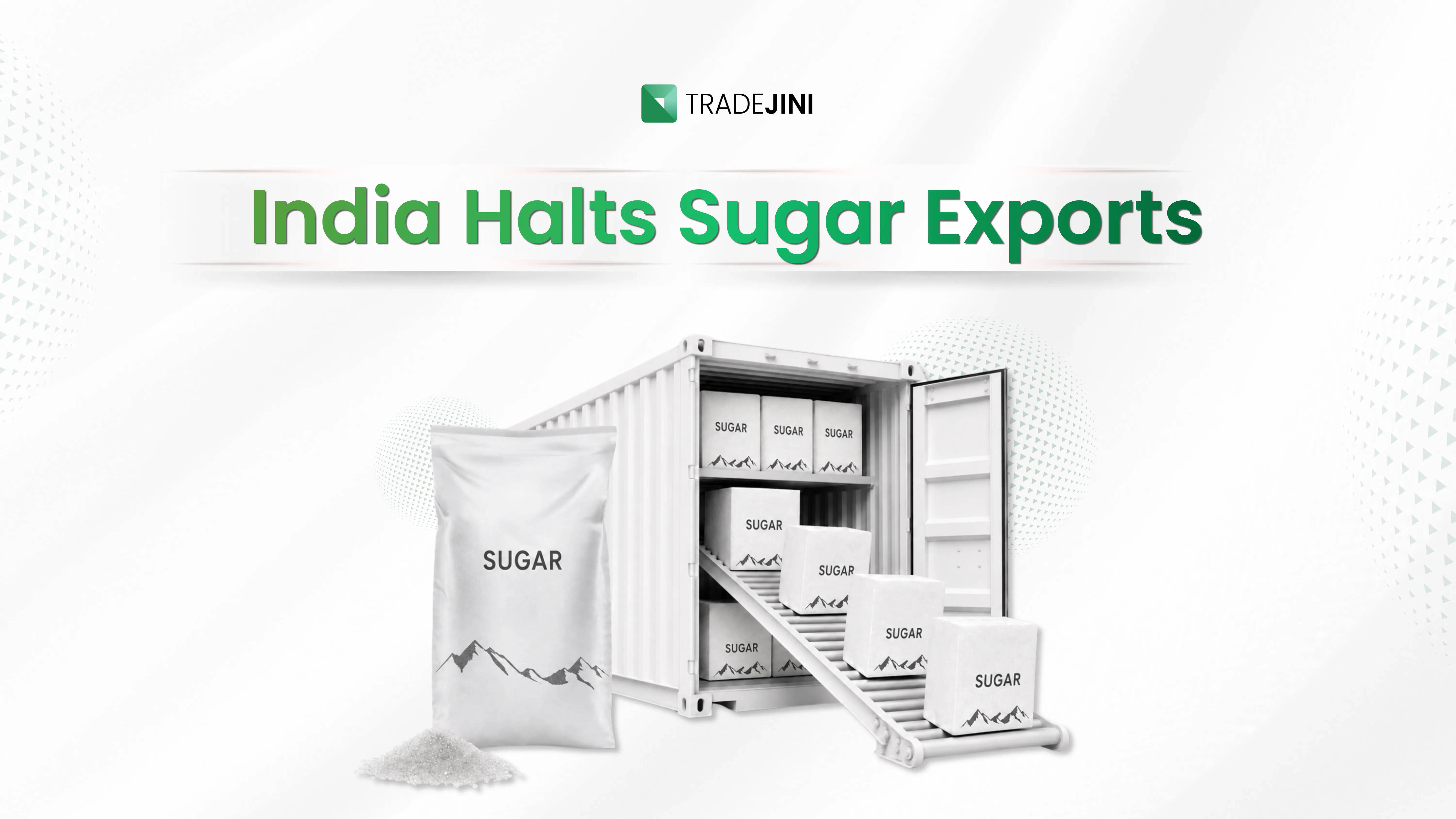 India Halts Sugar Exports to Ensure Domestic Supply and Stabilize Prices