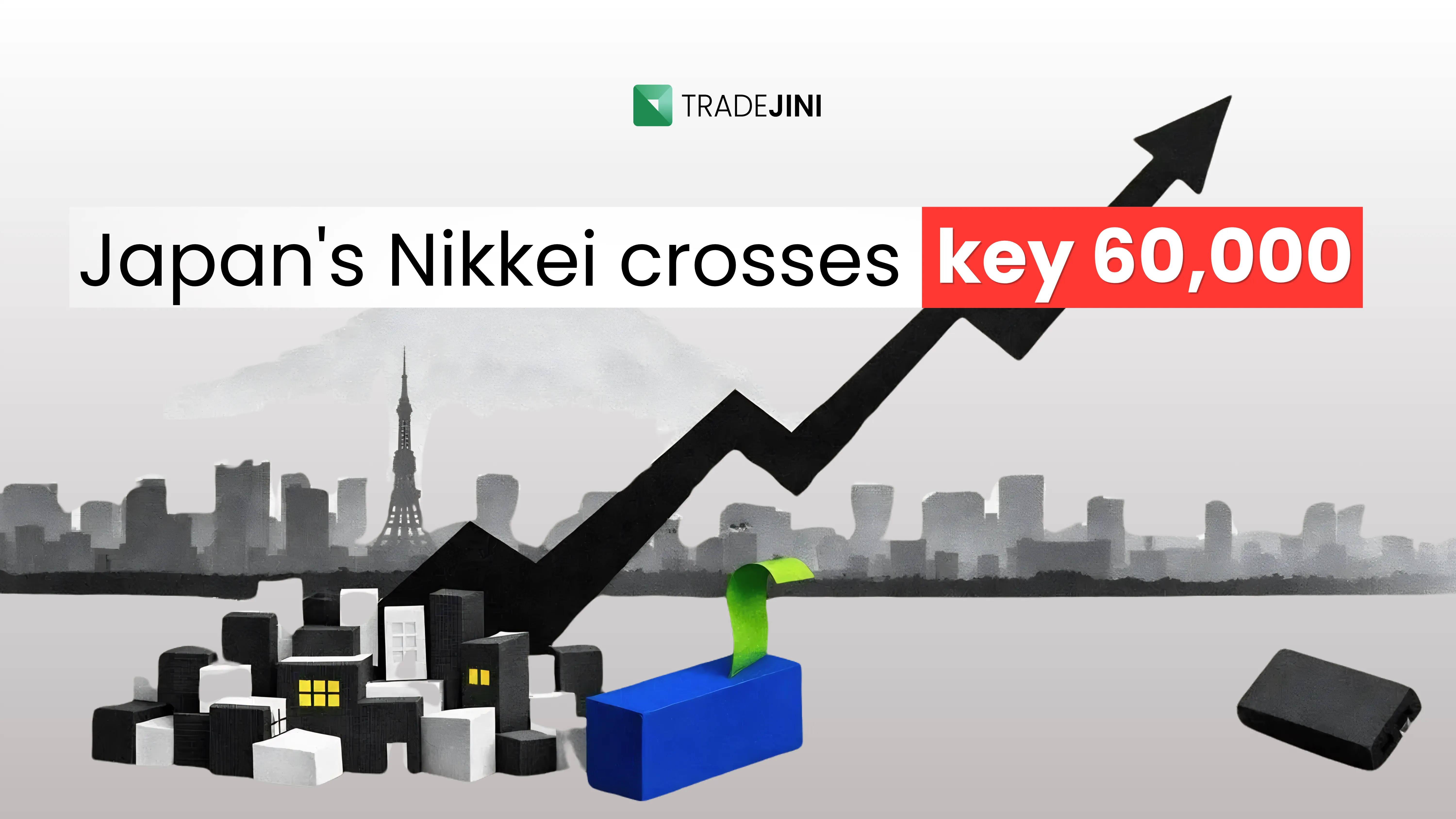 Japan's Nikkei crosses key 60,000