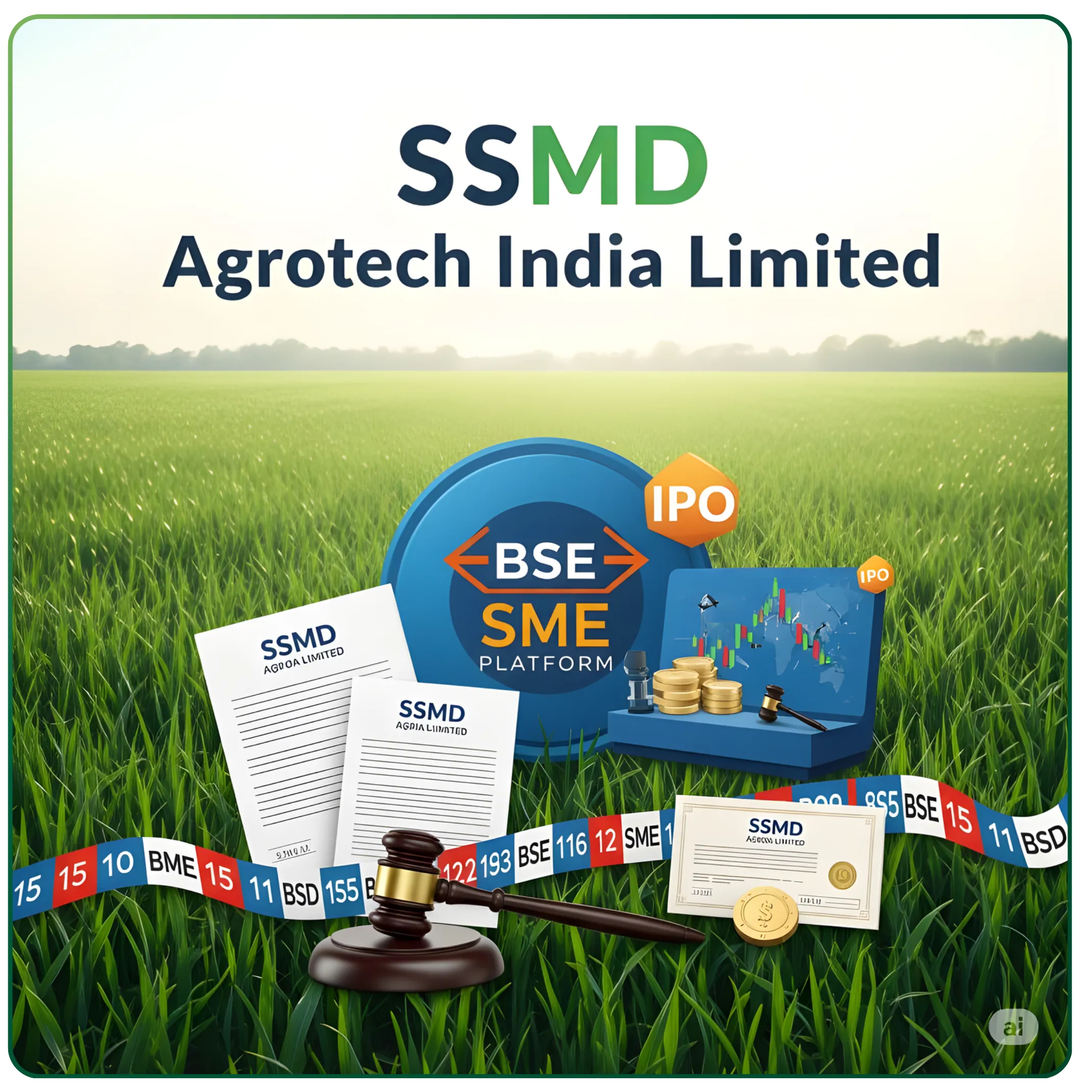 SSMD Agrotech India IPO – Full Details, Dates, Price Band, Financials & Allotment