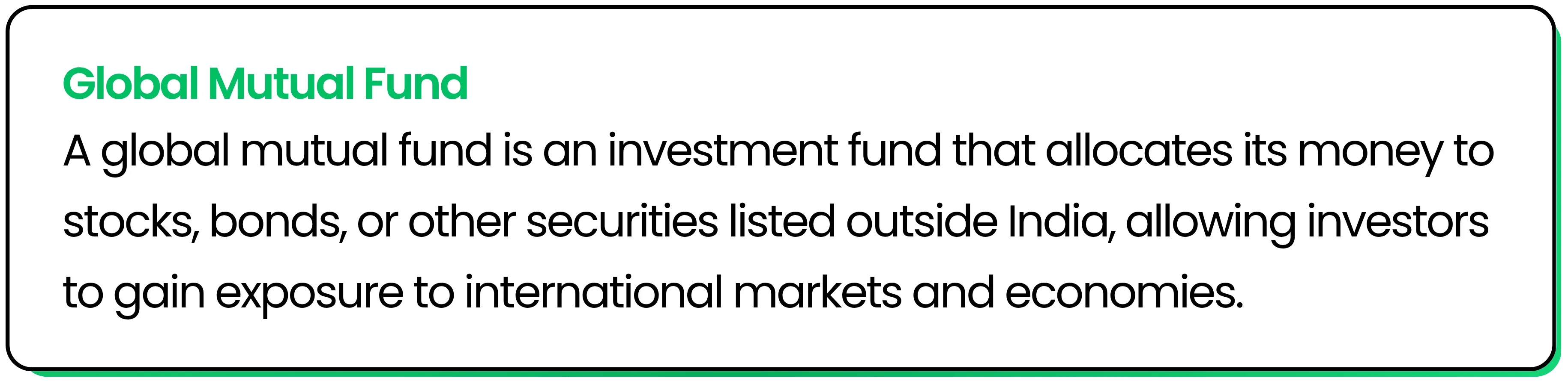 Global Mutual Funds | What Indian Investors Often Overlook