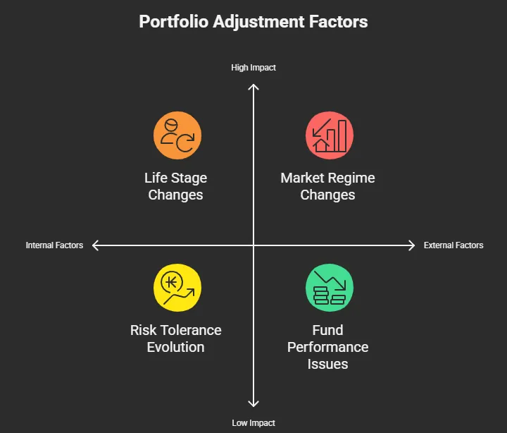 Adjustment Factors for Mutual Fund Diversification