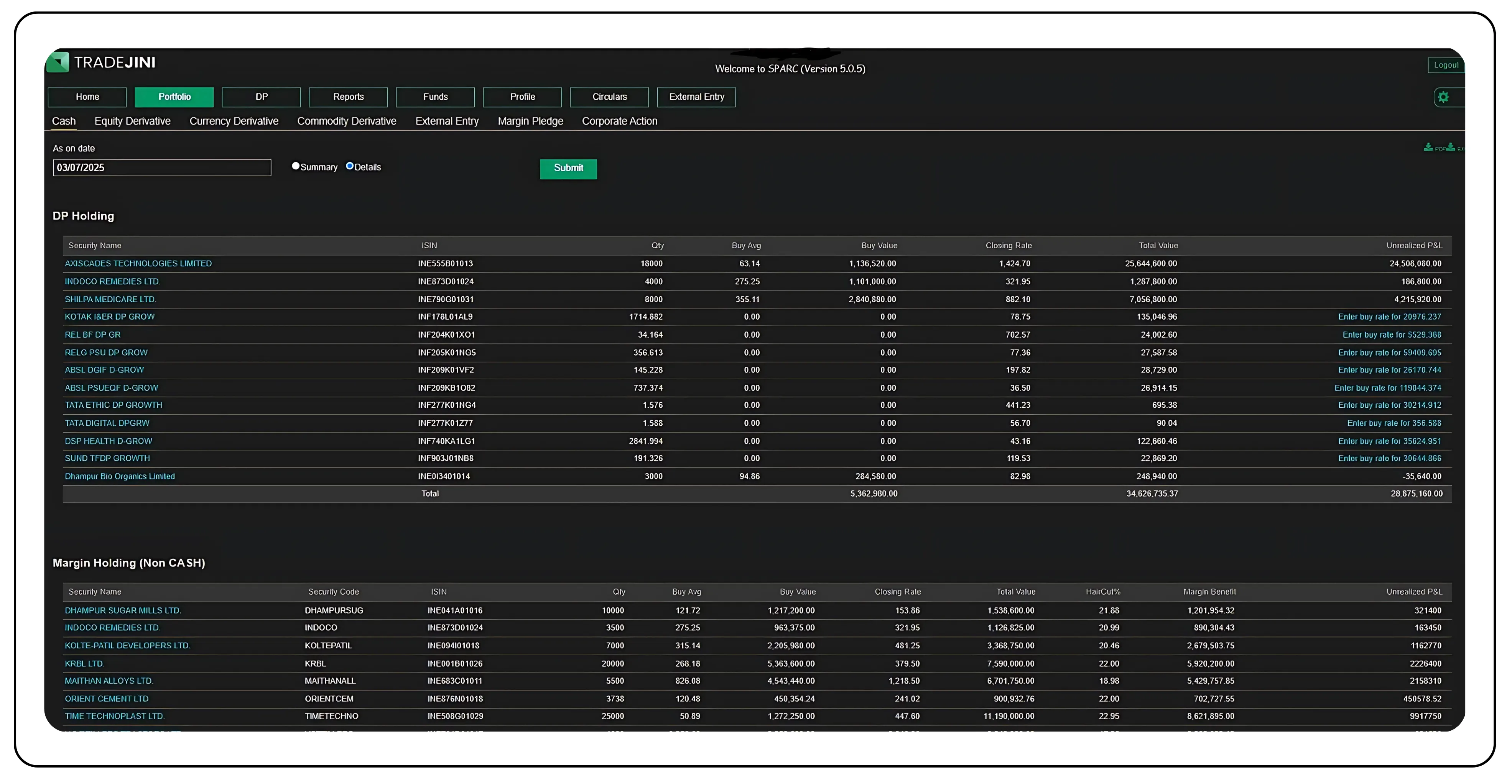 Dashboard