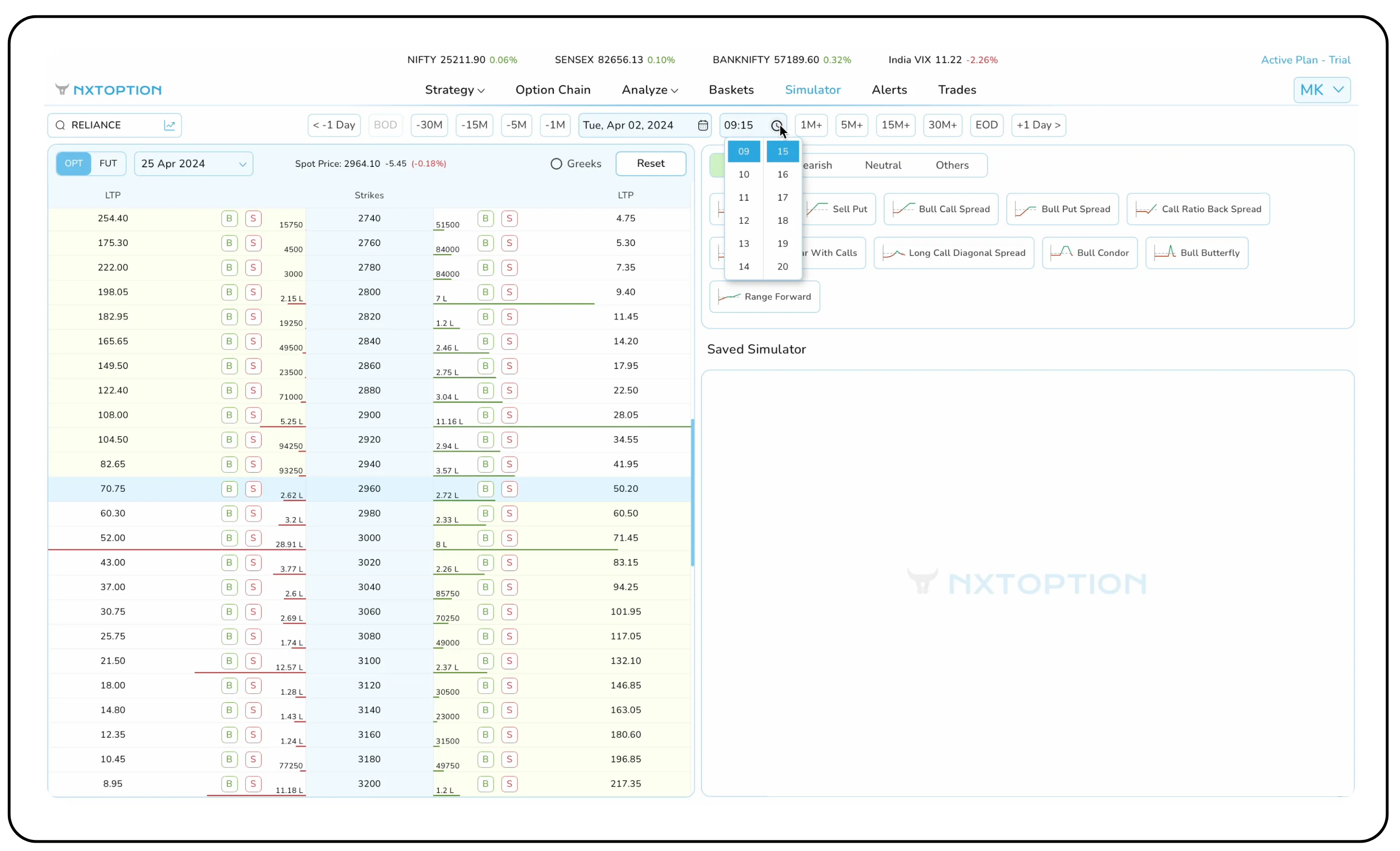 Guide to Backtesting with the NXTOption Simulator
