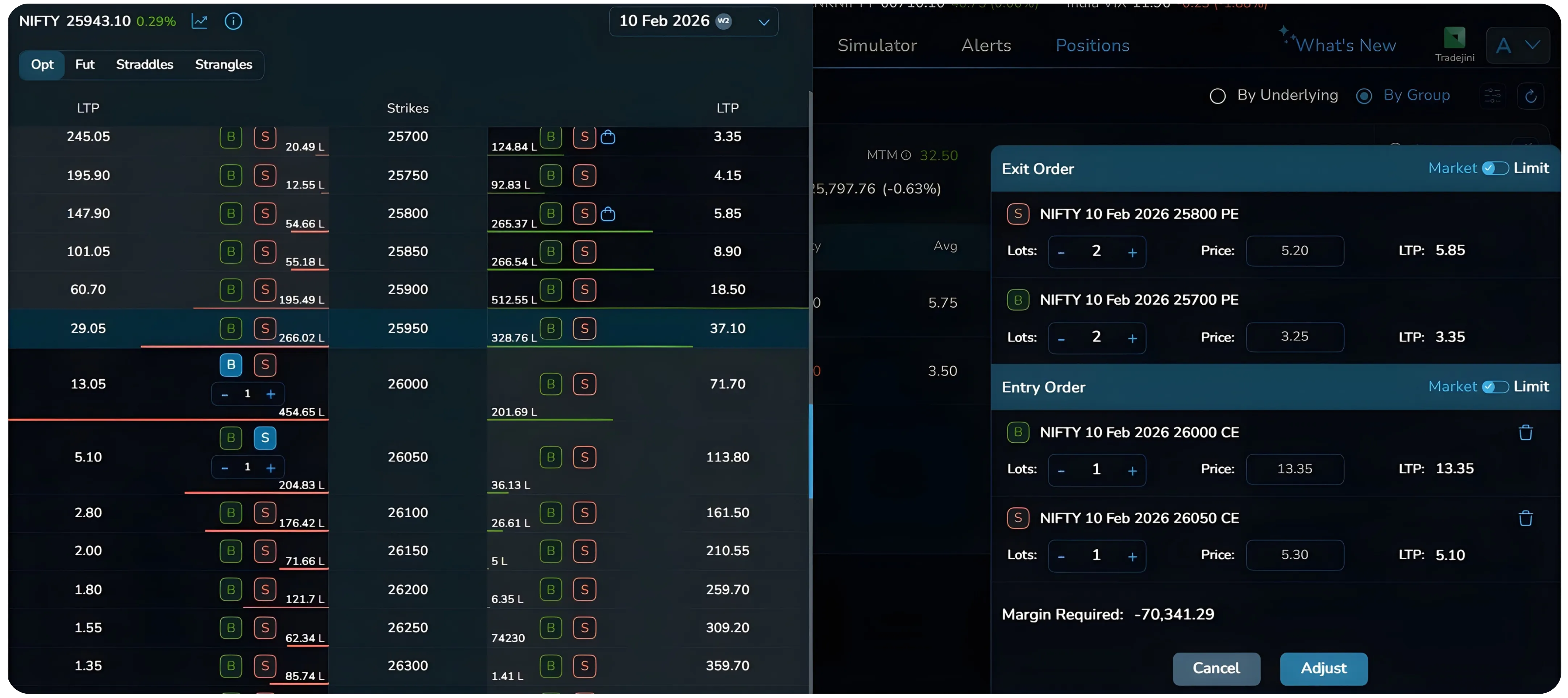 How to Use NxtOption's Group Adjust Feature