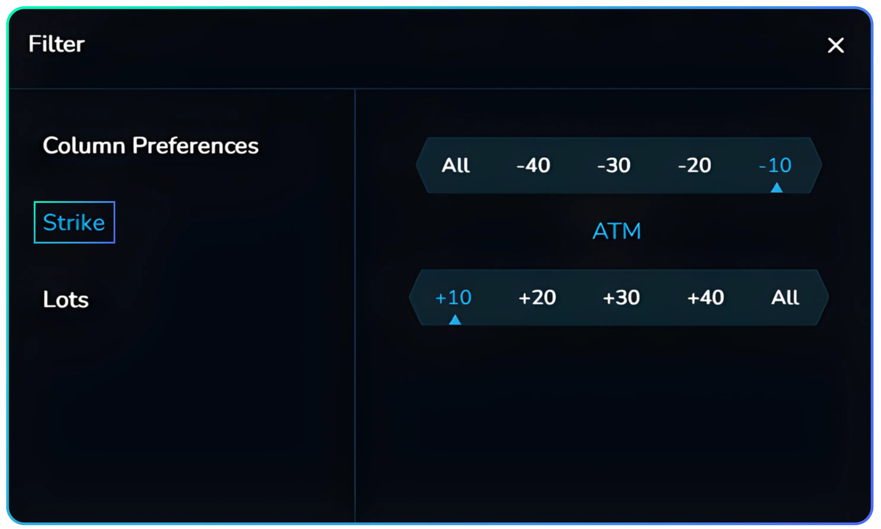 Precision Index Trading With One Tap Execution