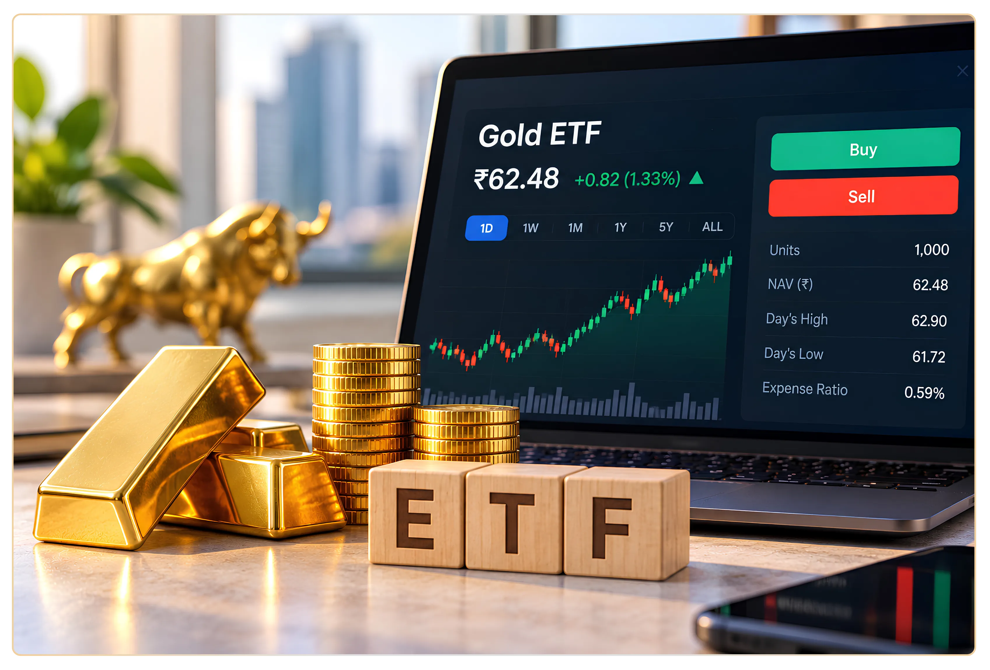 Four Ways to Hold Gold, and What Each One Costs