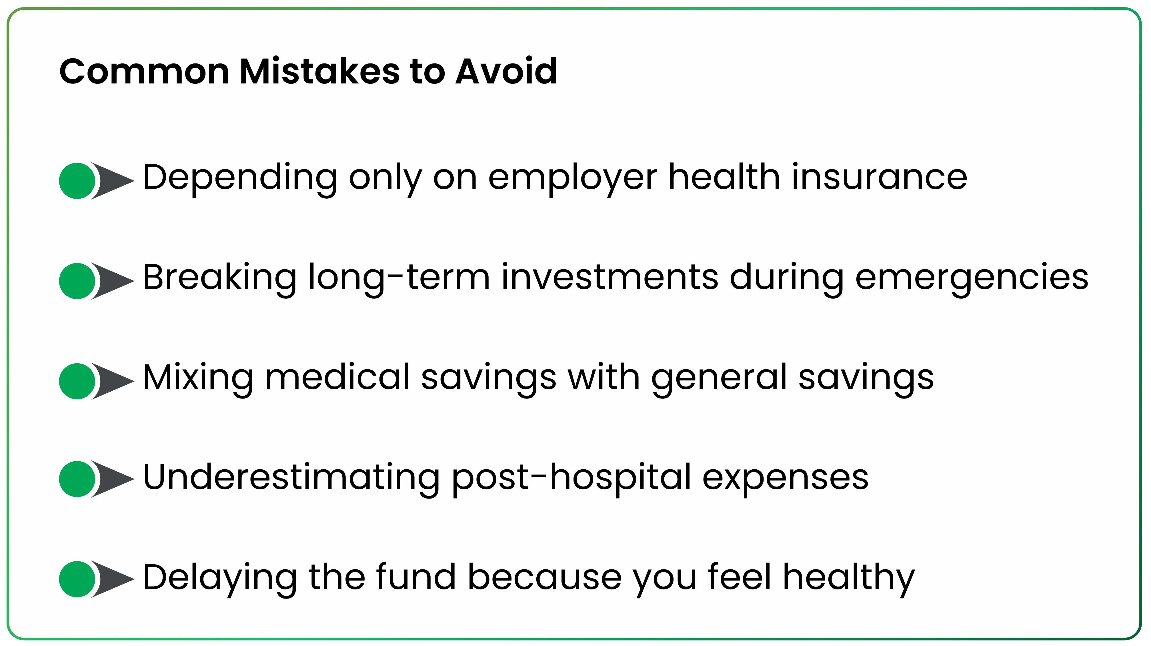 Investing to Build a Medical Contingency Fund