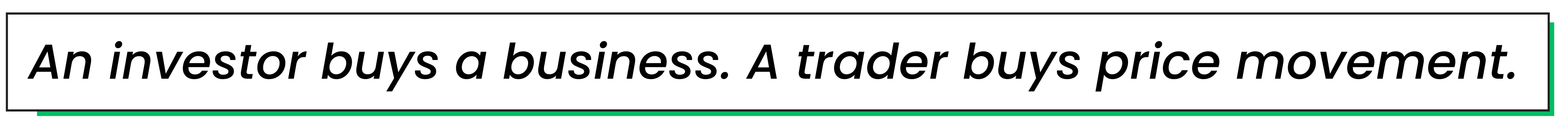 Thinking Like a Turtle | How Traders & Investors See Market Differently