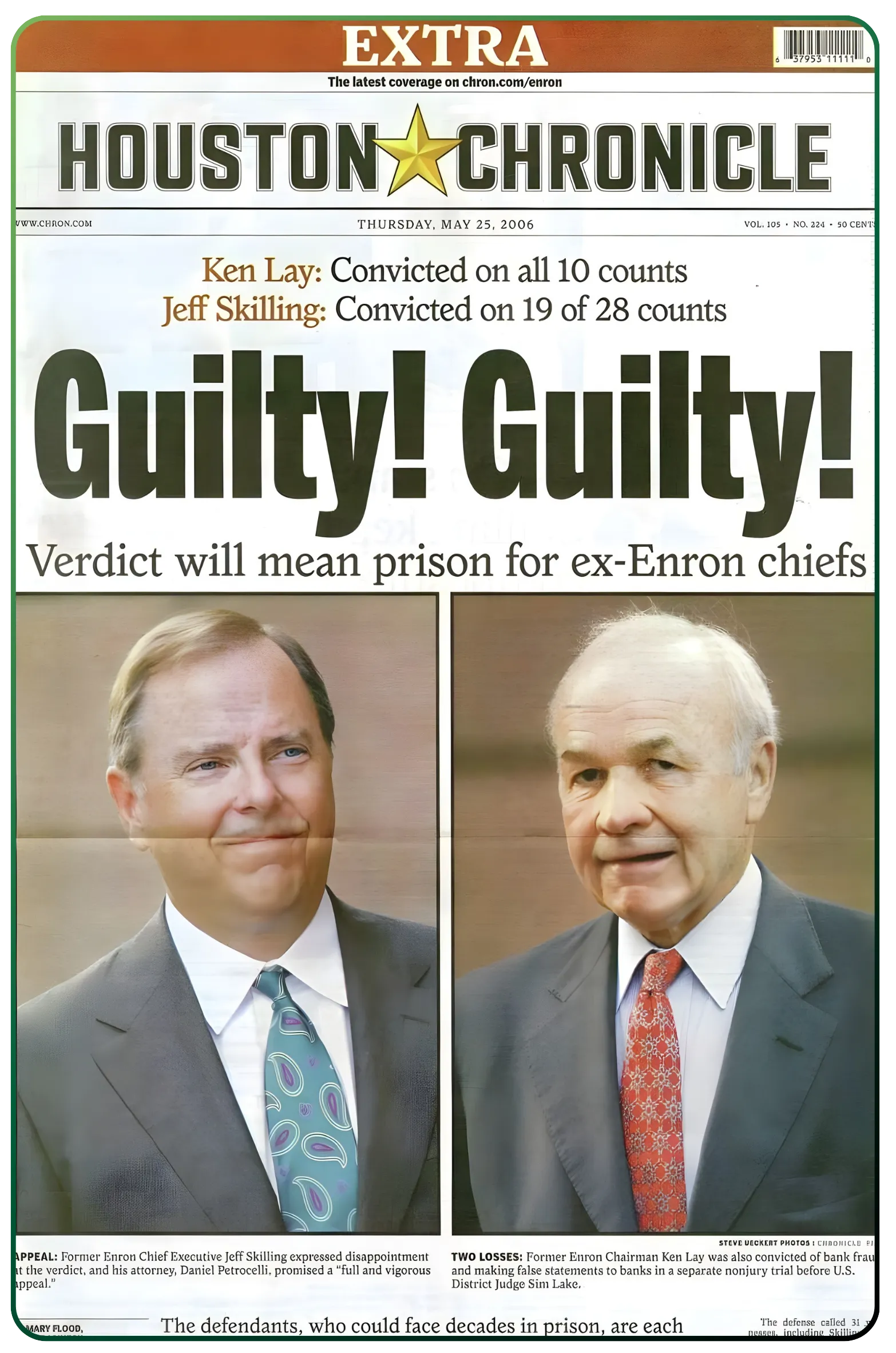 Enron Corporation and the Corporate Fraud That Misled Markets