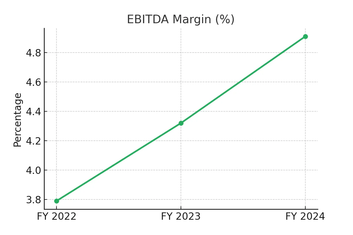 GNG Electronics IPO EBITDA Chart