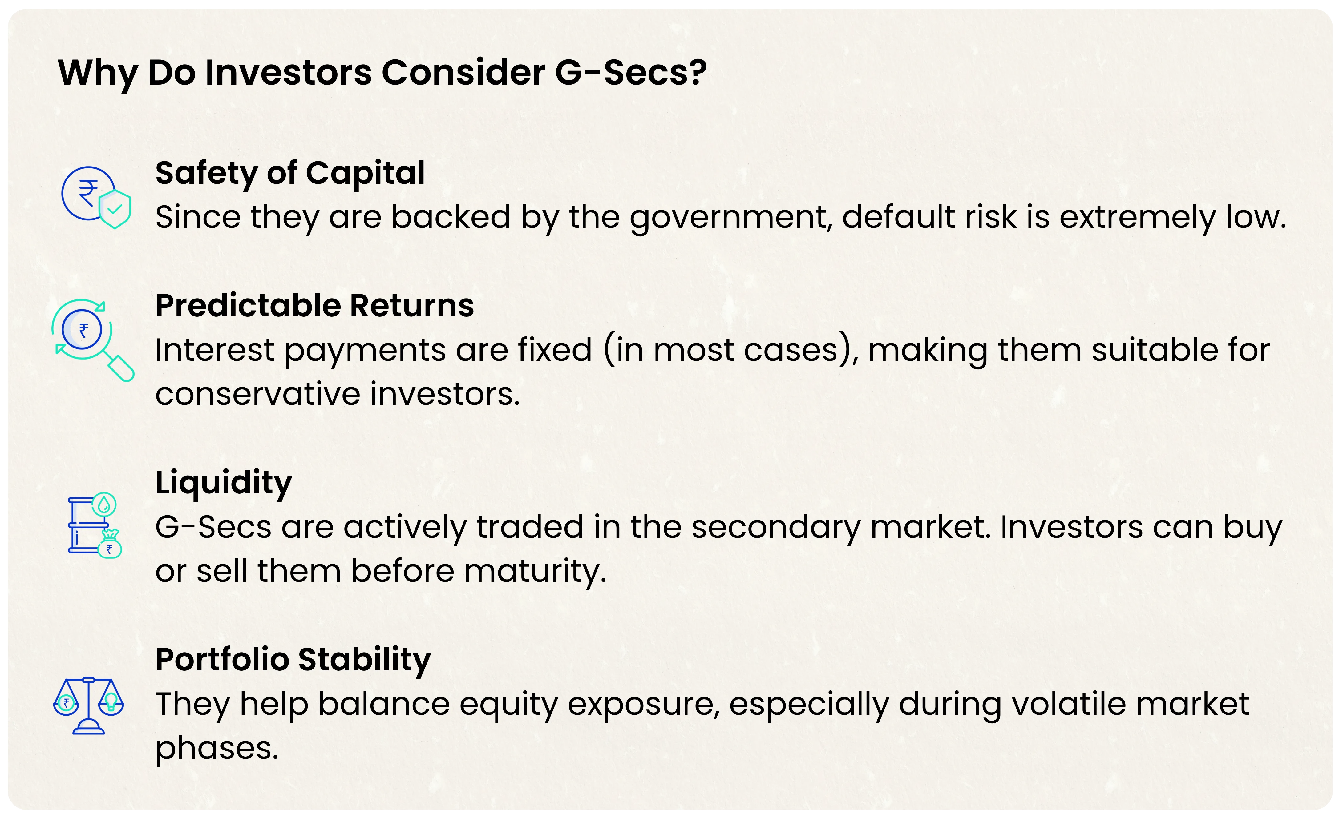 Government Securities (G-Secs) Explained