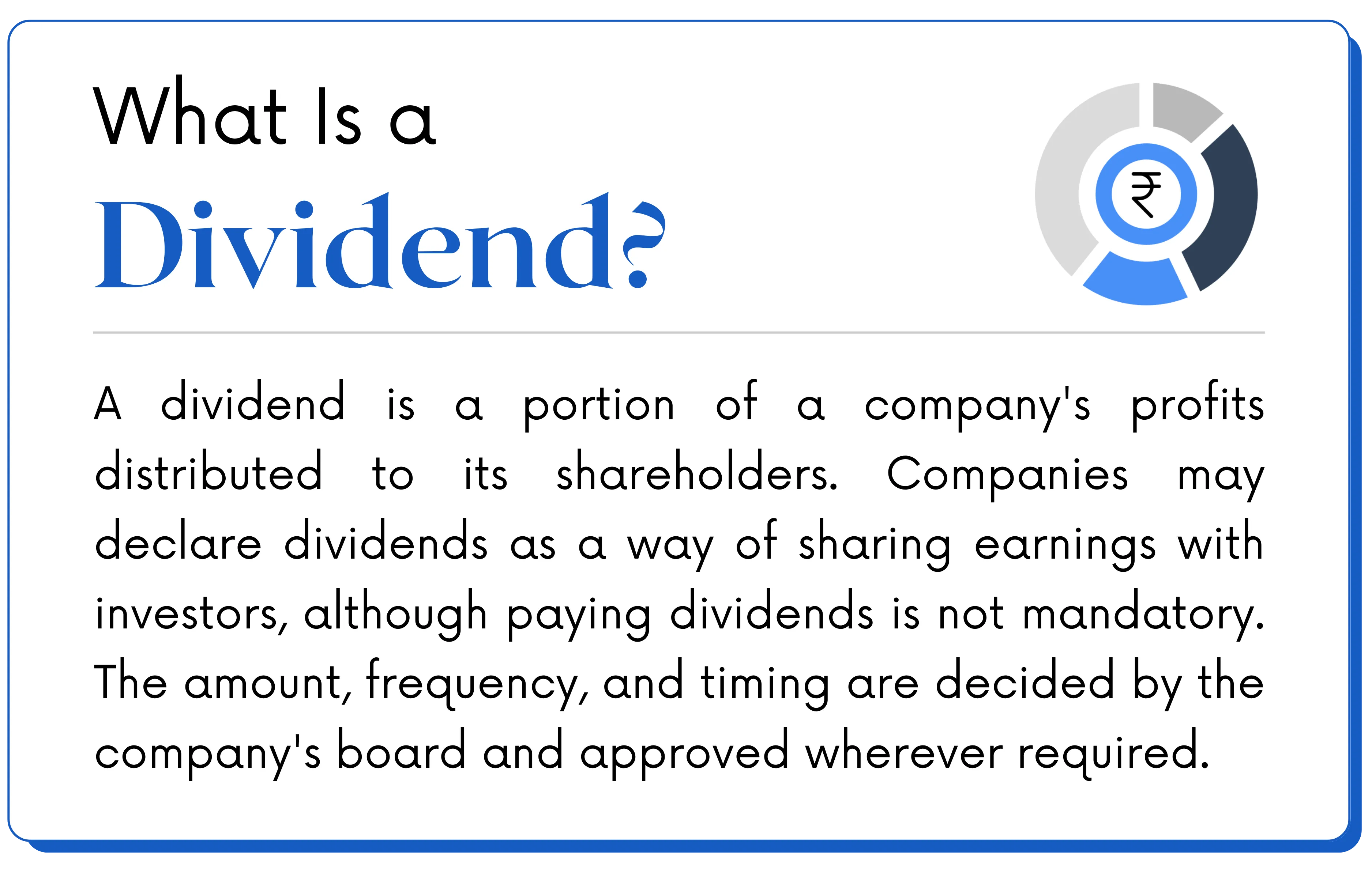 How Are Dividends Processed in India?
