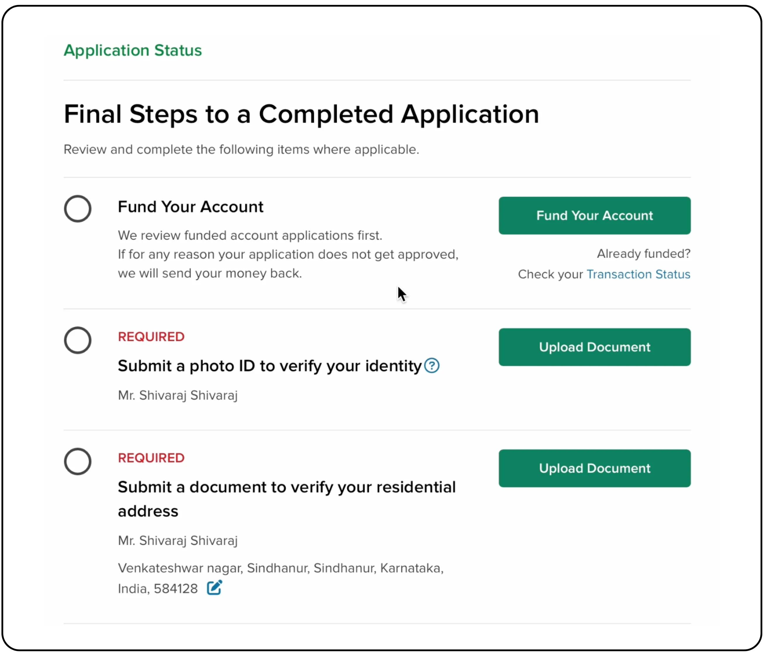 How to Open an Account with India INXGA