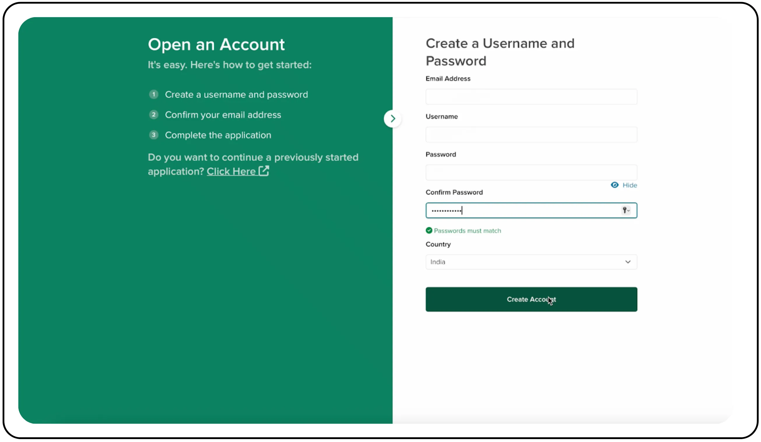 How to Open an Account with India INXGA